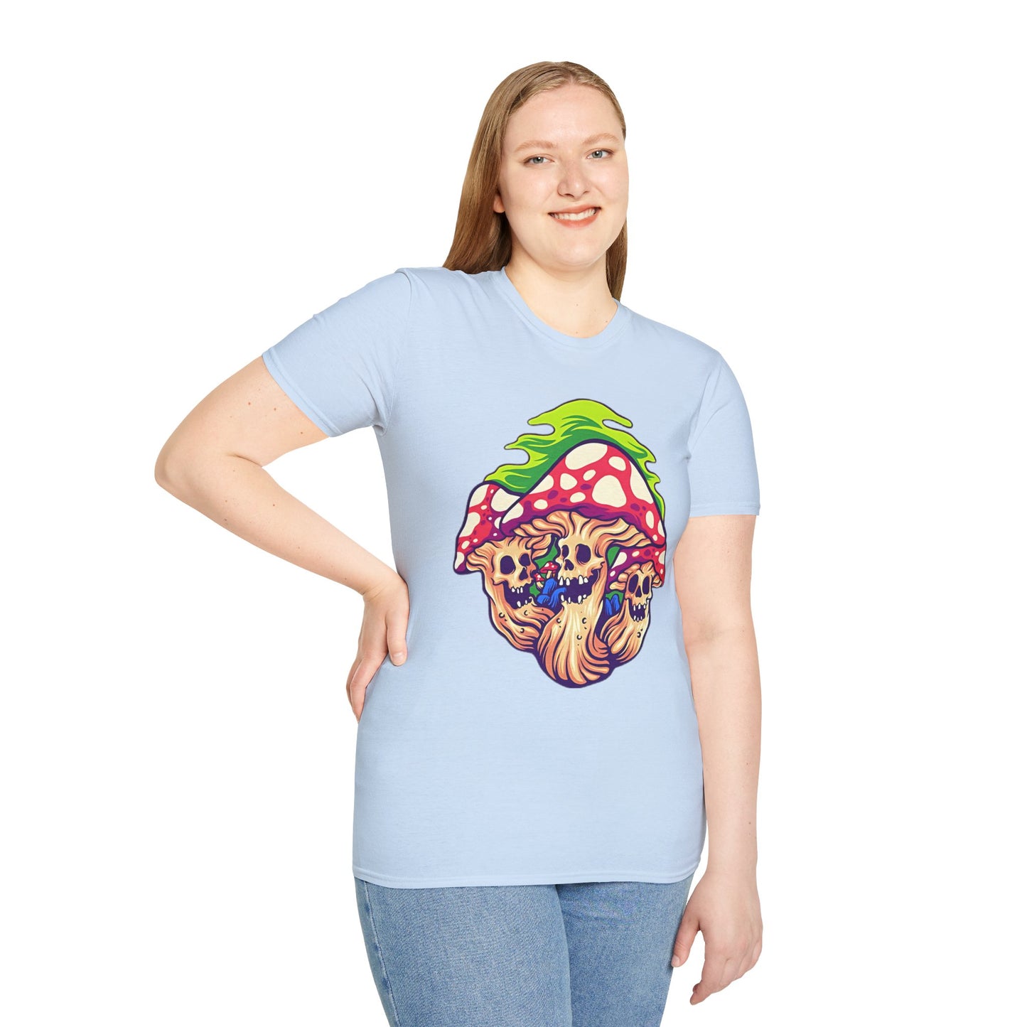 Mashroom Tee Shirt, Mashroom Shirt, Shirt with Funny Mashroom, Shirt with Fungus