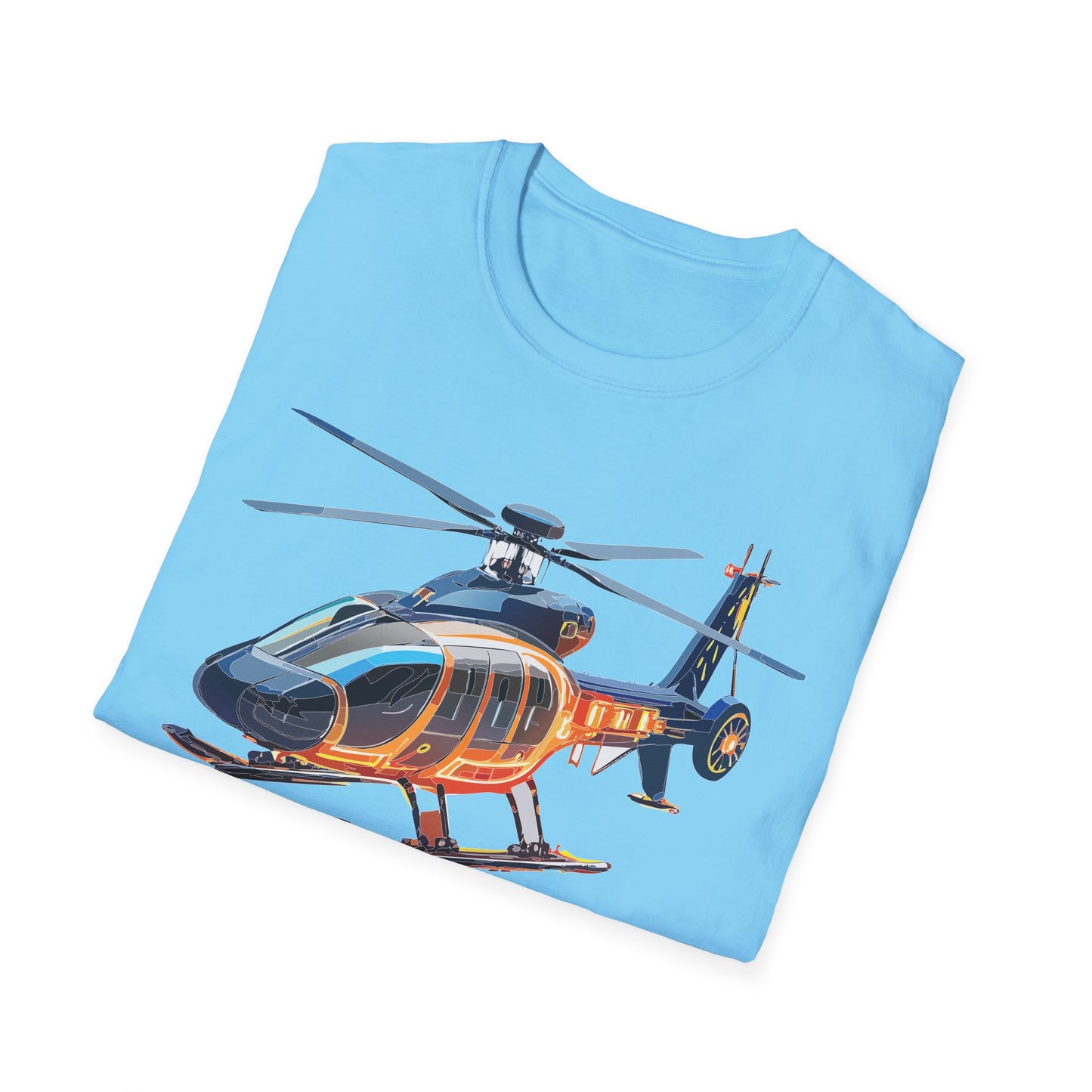 Chopper Shirt, Helicopter Shirt, Shirt with Helicopter, T Shirt with Chopper