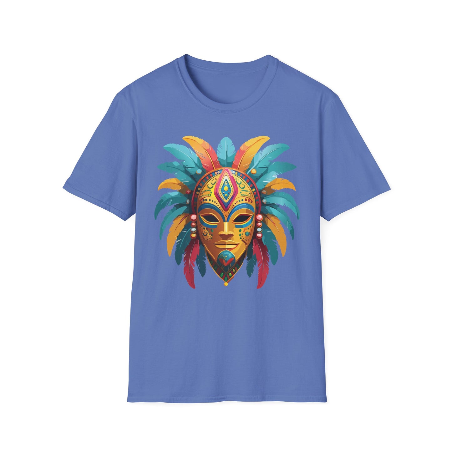 Mask Tee Shirt, Mask Shirt, Shirt with Mask, Masquerade Tees