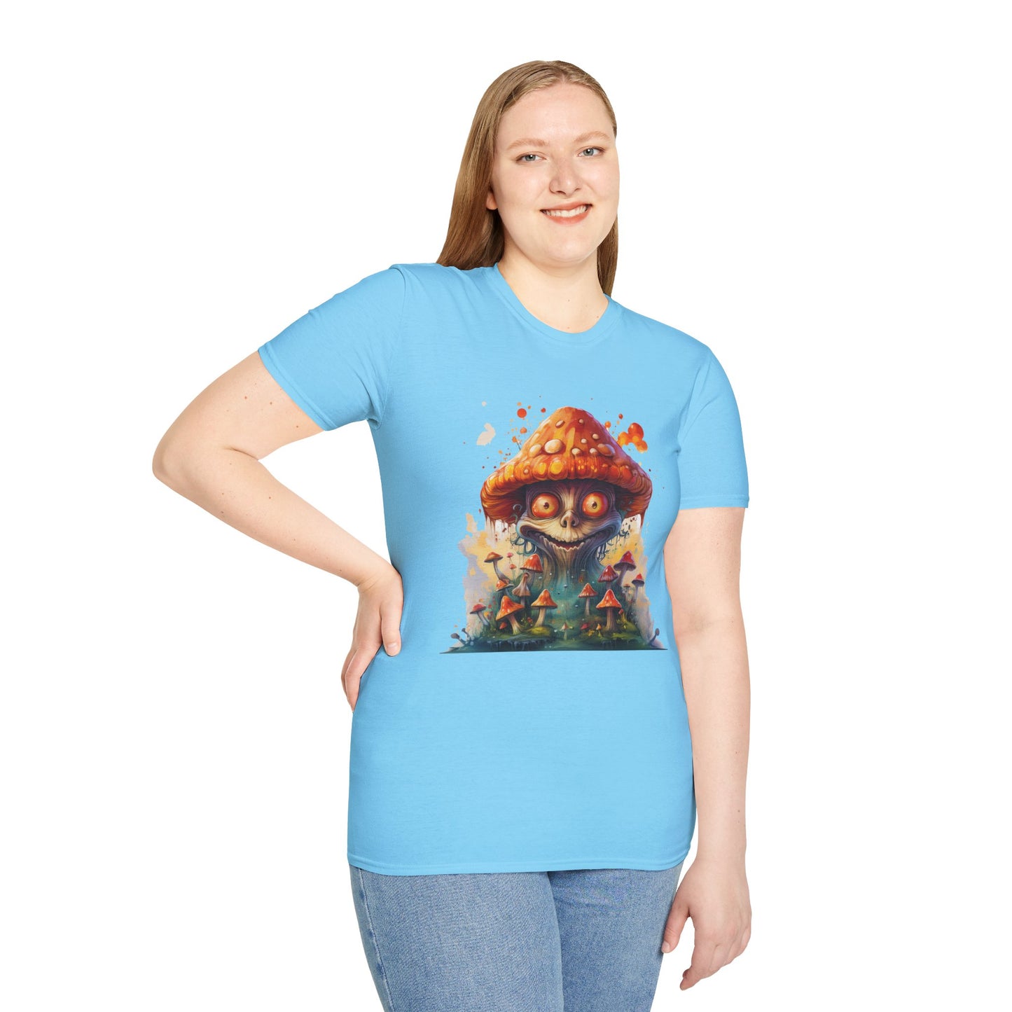 Mashroom Tee Shirt, Mashroom Shirt, Shirt with Funny Mashroom, Shirt with Fungus