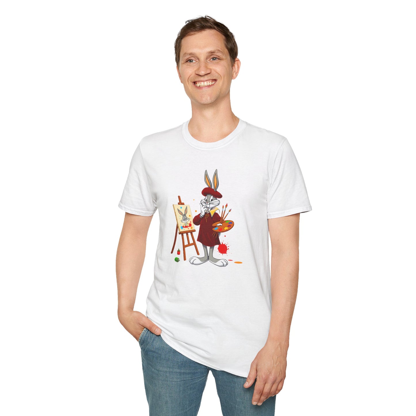 Bugs Bunny Shirt, Bugs Bunny T Shirt, Shirt with Bugs Bunny, T Shirt with Cartoon, Cartoon on T Shirt, Animation Shirt