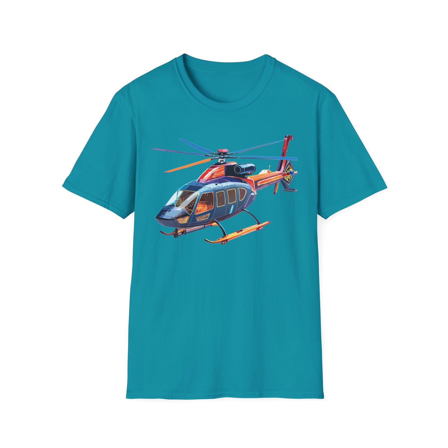 Chopper Shirt, Helicopter Shirt, Shirt with Helicopter, T Shirt with Chopper