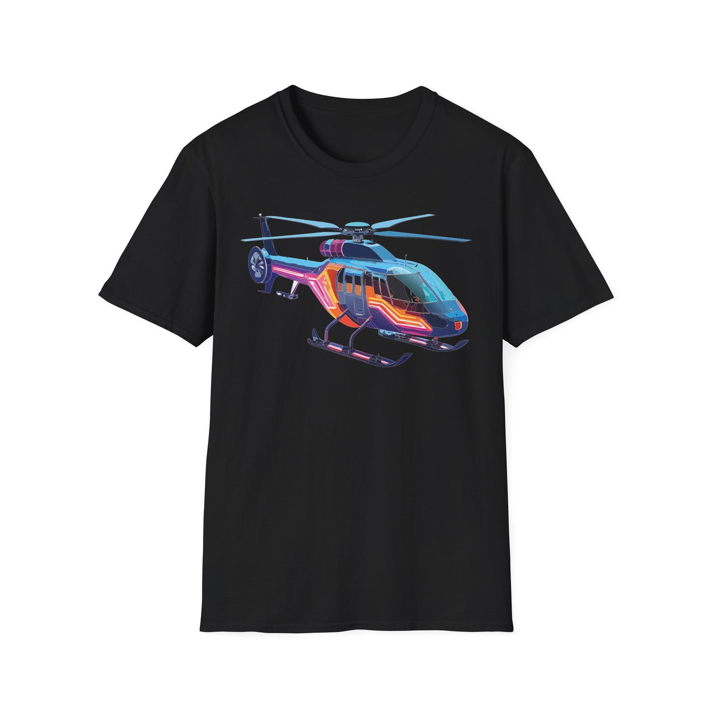 Chopper Shirt, Helicopter Shirt, Shirt with Helicopter, T Shirt with Chopper