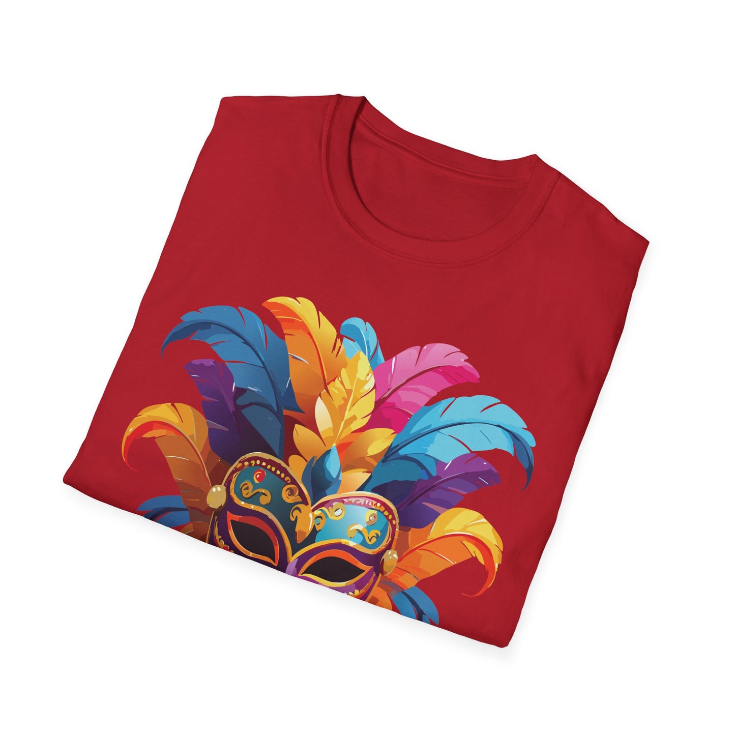 Mask Tee Shirt, Mask Shirt, Shirt with Mask, Masquerade Tees