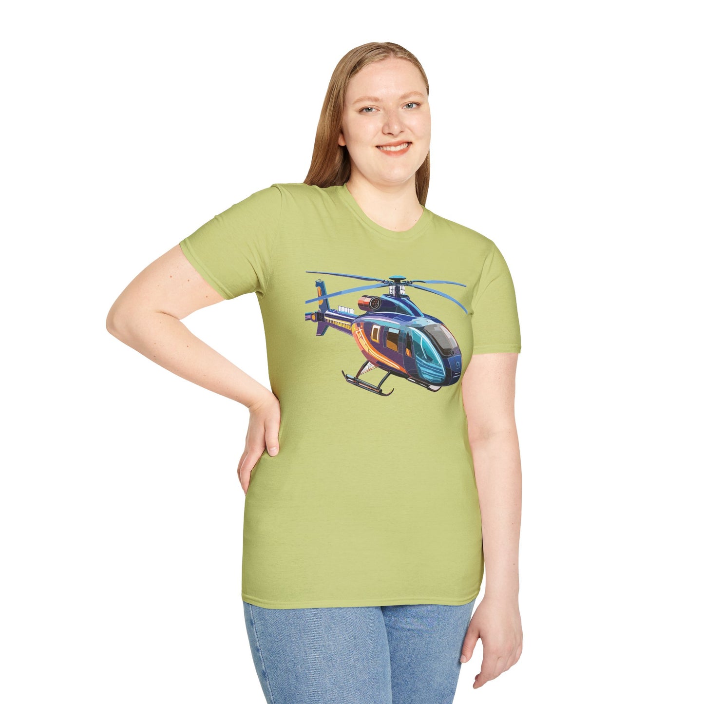 Chopper Shirt, Helicopter Shirt, Shirt with Helicopter, T Shirt with Chopper