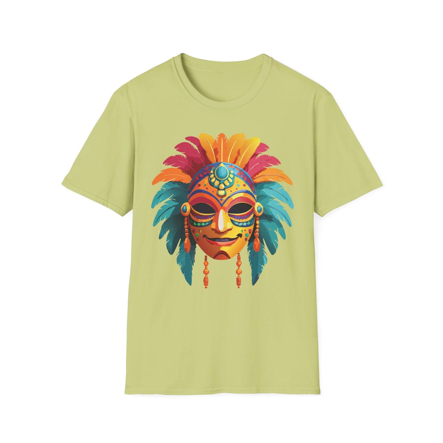 Mask Tee Shirt, Mask Shirt, Shirt with Mask, Masquerade Tees