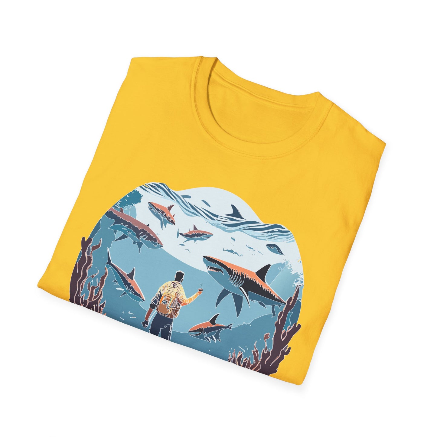Ocean Tee Shirt, Ocean Shirt, Shirt with Ocean, U boat Tees, Shirt with U-Boat
