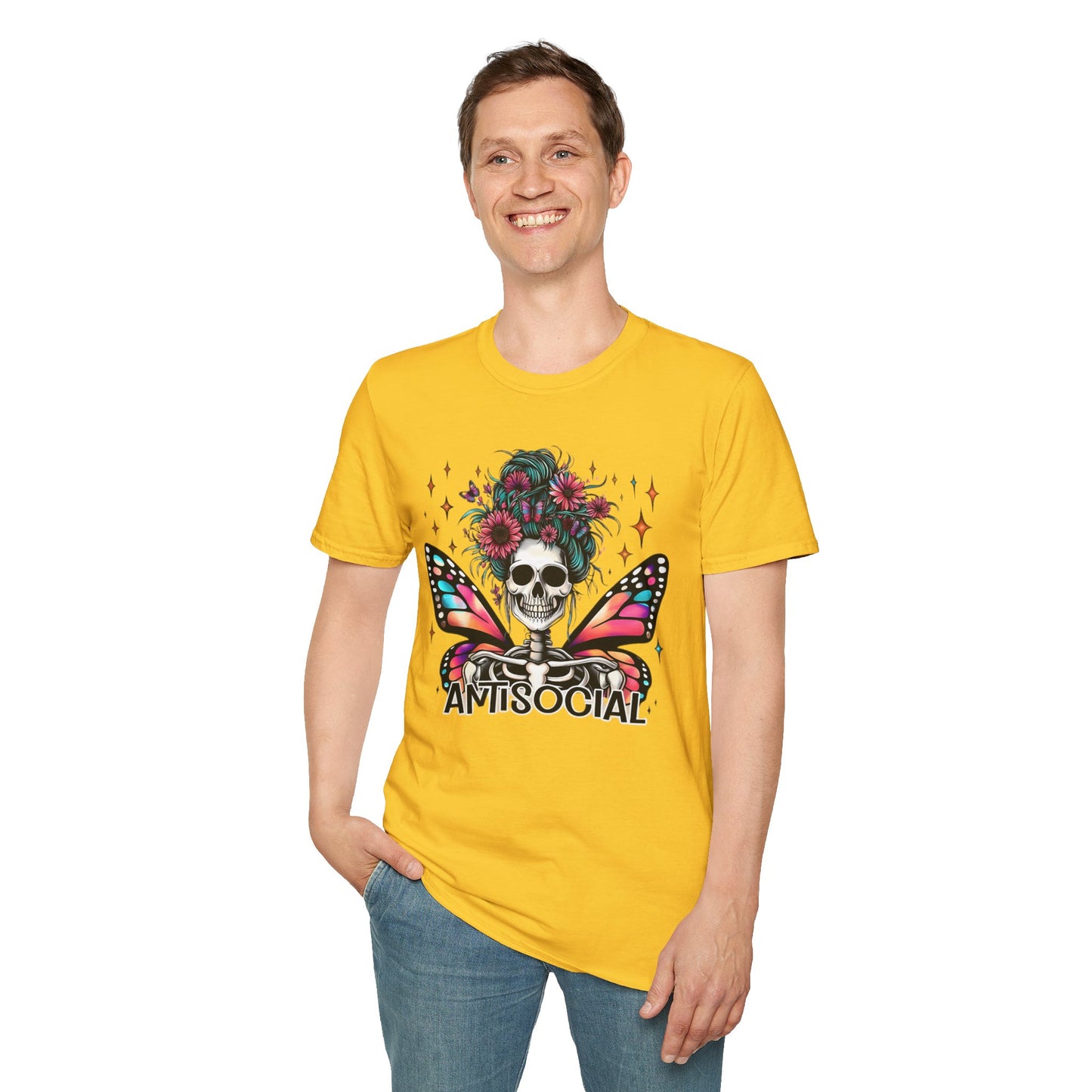 Skull Tee Shirt, Skeleton Shirt, Shirt with Skull, Shirt with Skeleton