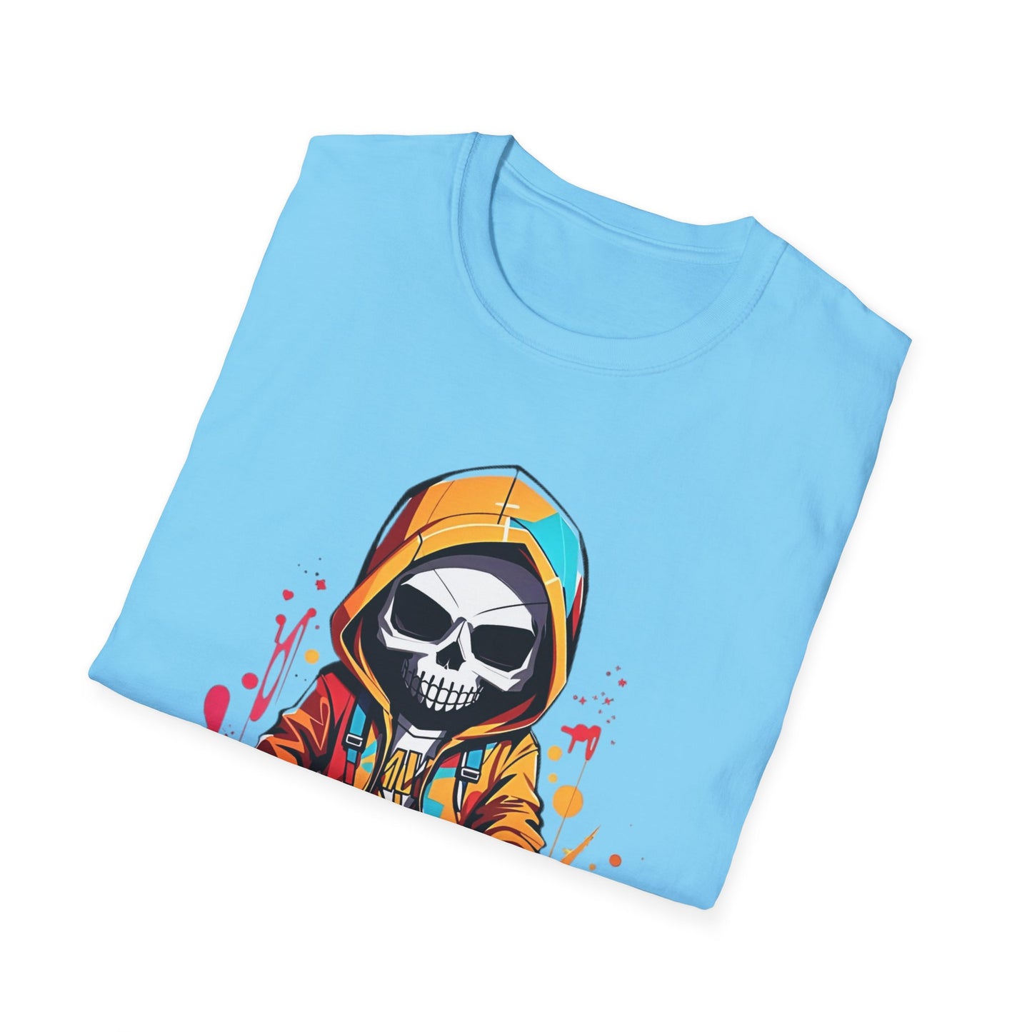 Skull Tee Shirt, Skeleton Shirt, Shirt with Skull, Shirt with Skeleton