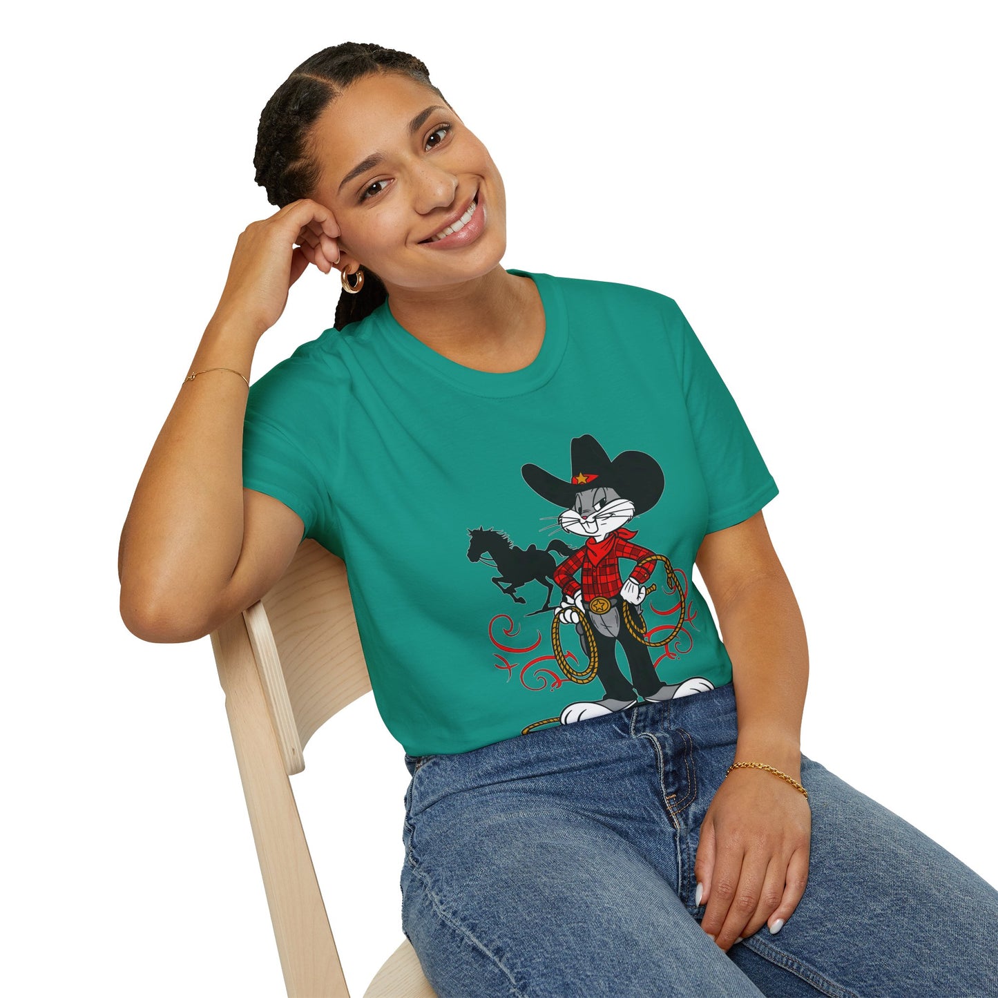 Bugs Bunny Shirt, Bugs Bunny T Shirt, Shirt with Bugs Bunny, T Shirt with Cartoon, Cartoon on T Shirt, Animation Shirt