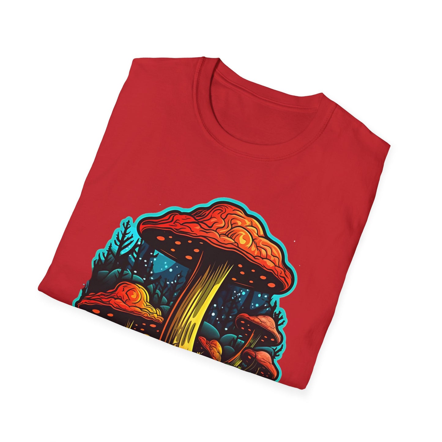 Mashroom Tee Shirt, Mashroom Shirt, Shirt with Funny Mashroom, Shirt with Fungus