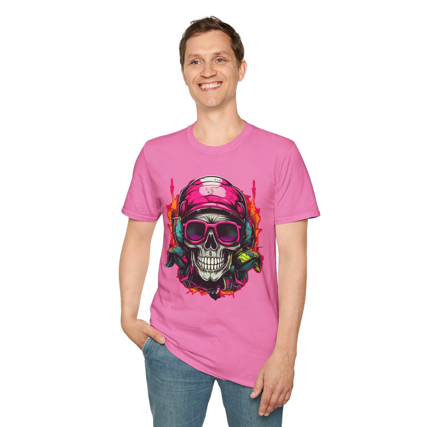 Skull Tee Shirt, Skeleton Shirt, Shirt with Skull, Shirt with Skeleton