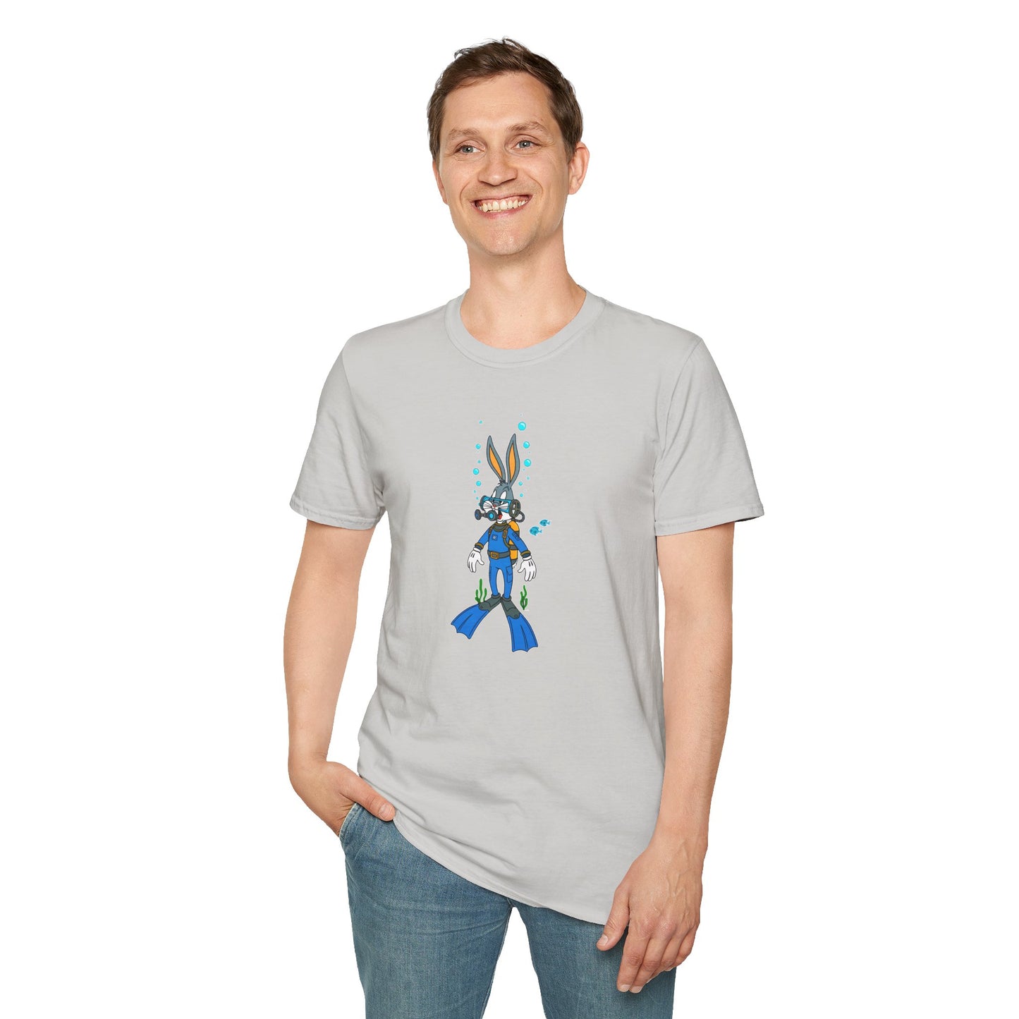 Bugs Bunny Shirt, Bugs Bunny T Shirt, Shirt with Bugs Bunny, T Shirt with Cartoon, Cartoon on T Shirt, Animation Shirt