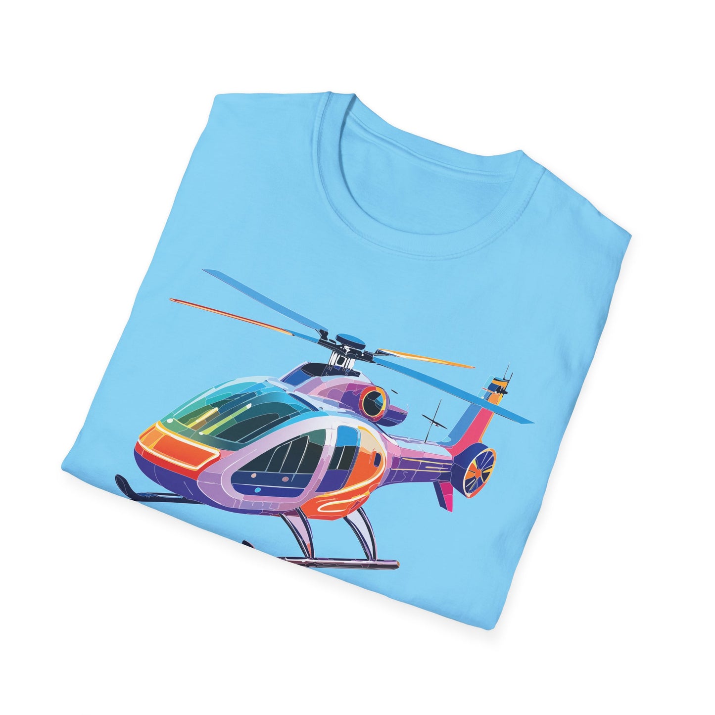 Chopper Shirt, Helicopter Shirt, Shirt with Helicopter, T Shirt with Chopper
