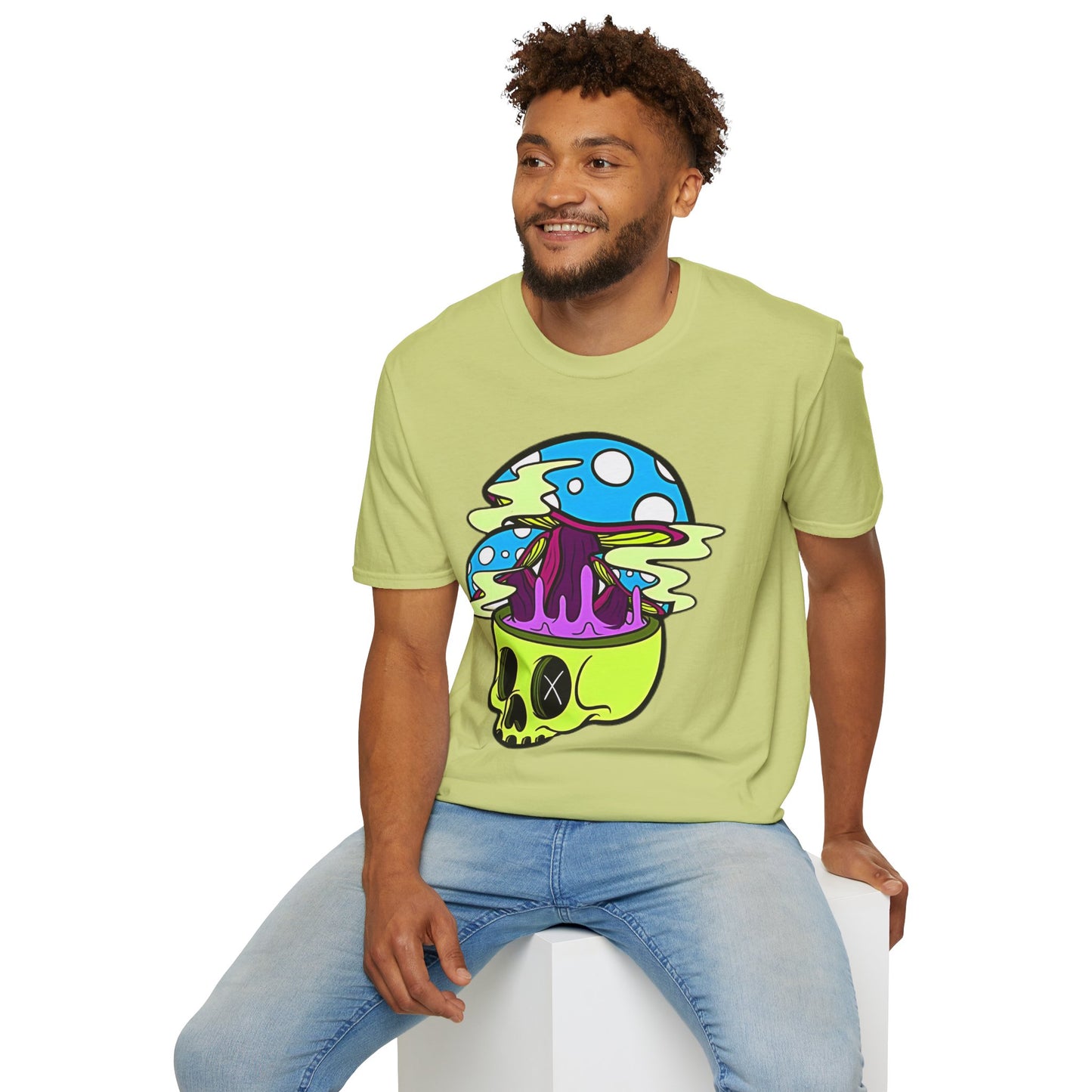 Skull Tee Shirt, Skeleton Shirt, Shirt with Skull, Shirt with Skeleton