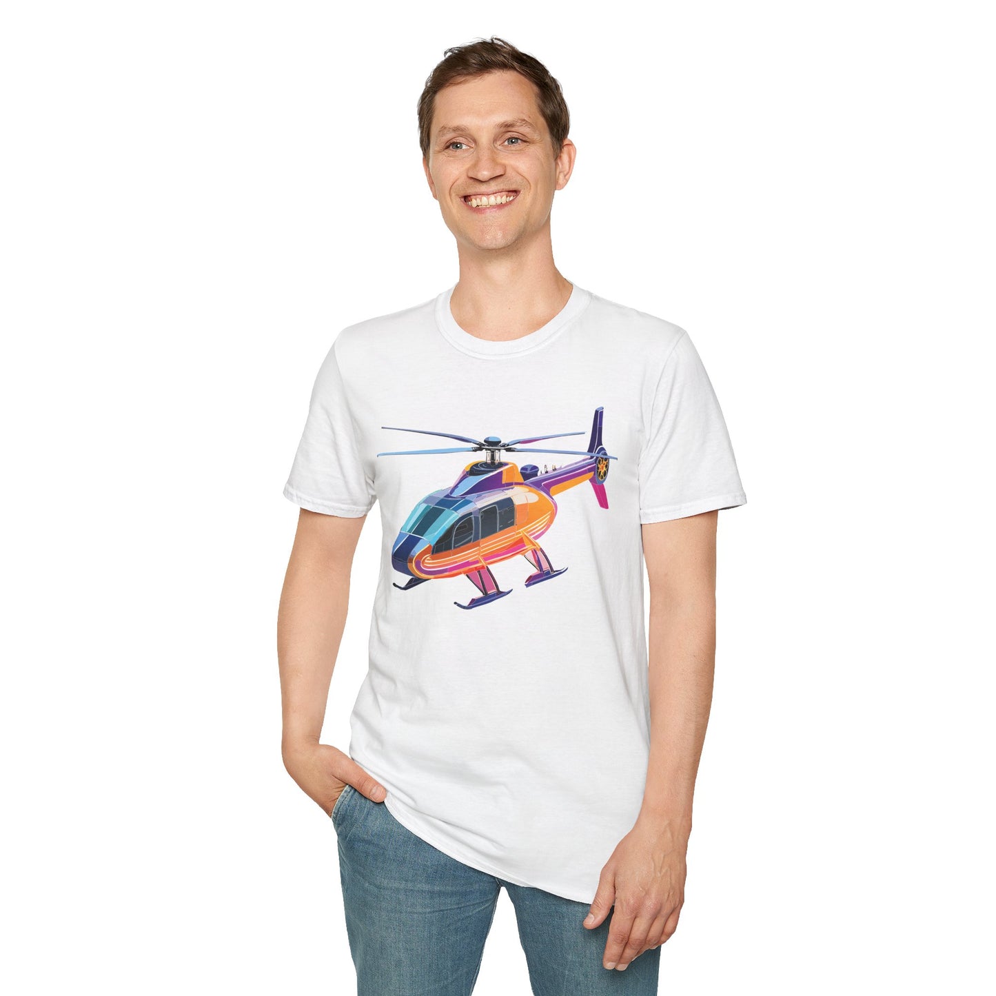 Chopper Shirt, Helicopter Shirt, Shirt with Helicopter, T Shirt with Chopper