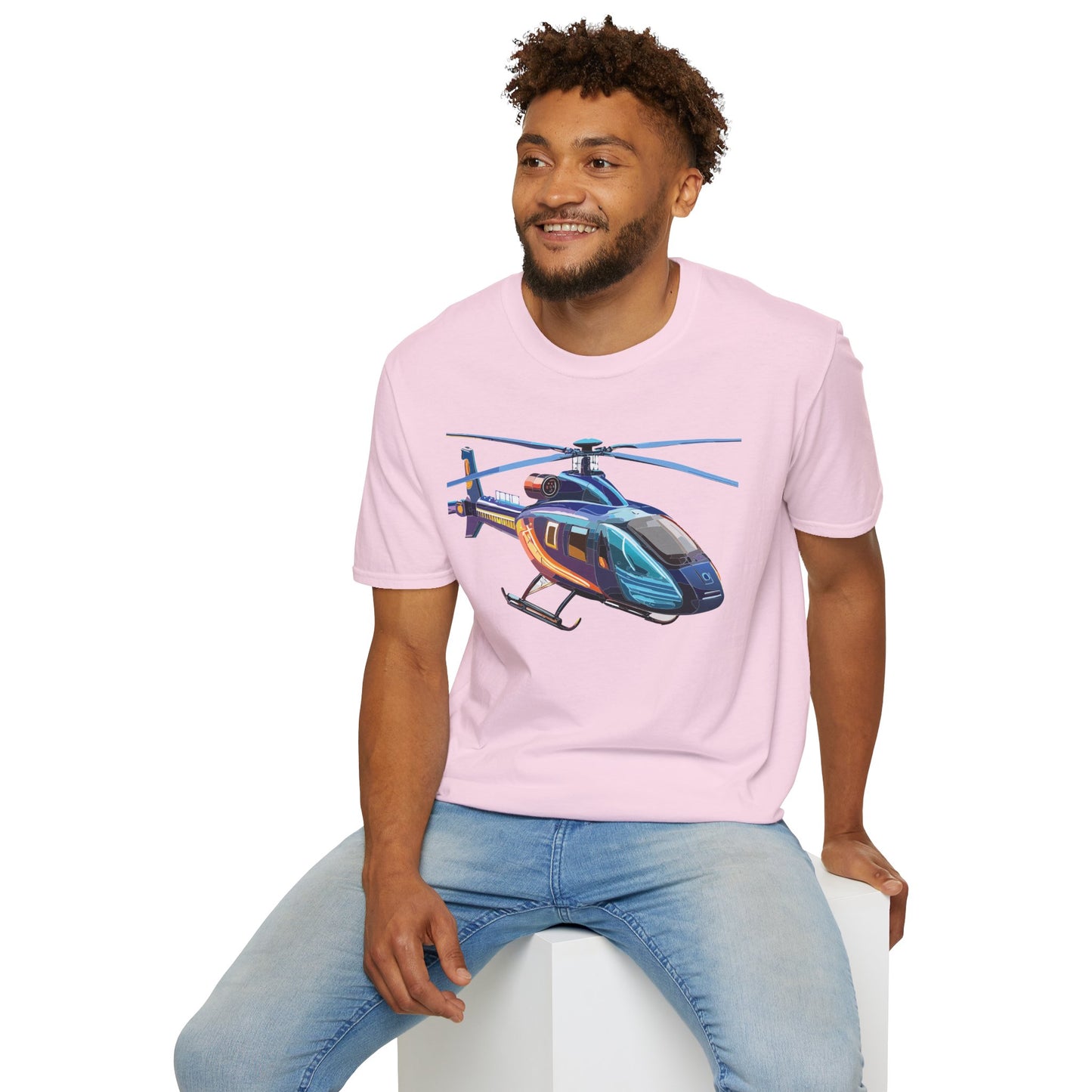 Chopper Shirt, Helicopter Shirt, Shirt with Helicopter, T Shirt with Chopper