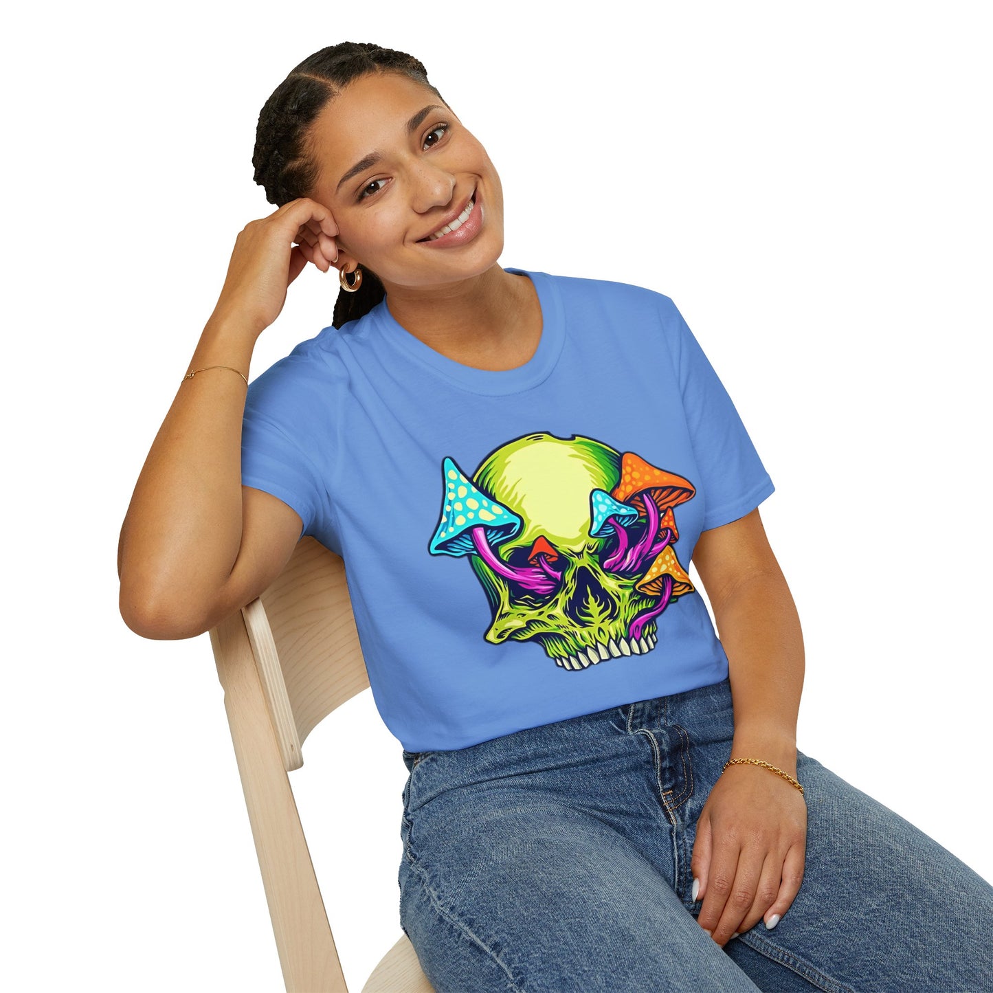 Skull Tee Shirt, Skeleton Shirt, Shirt with Skull, Shirt with Skeleton