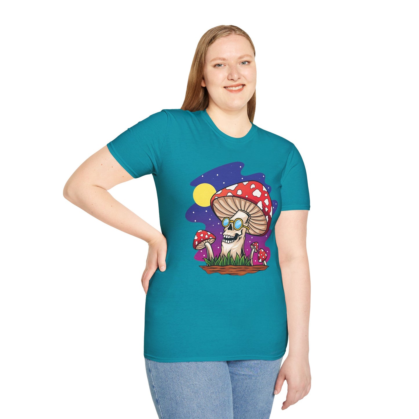 Mashroom Tee Shirt, Mashroom Shirt, Shirt with Funny Mashroom, Shirt with Fungus