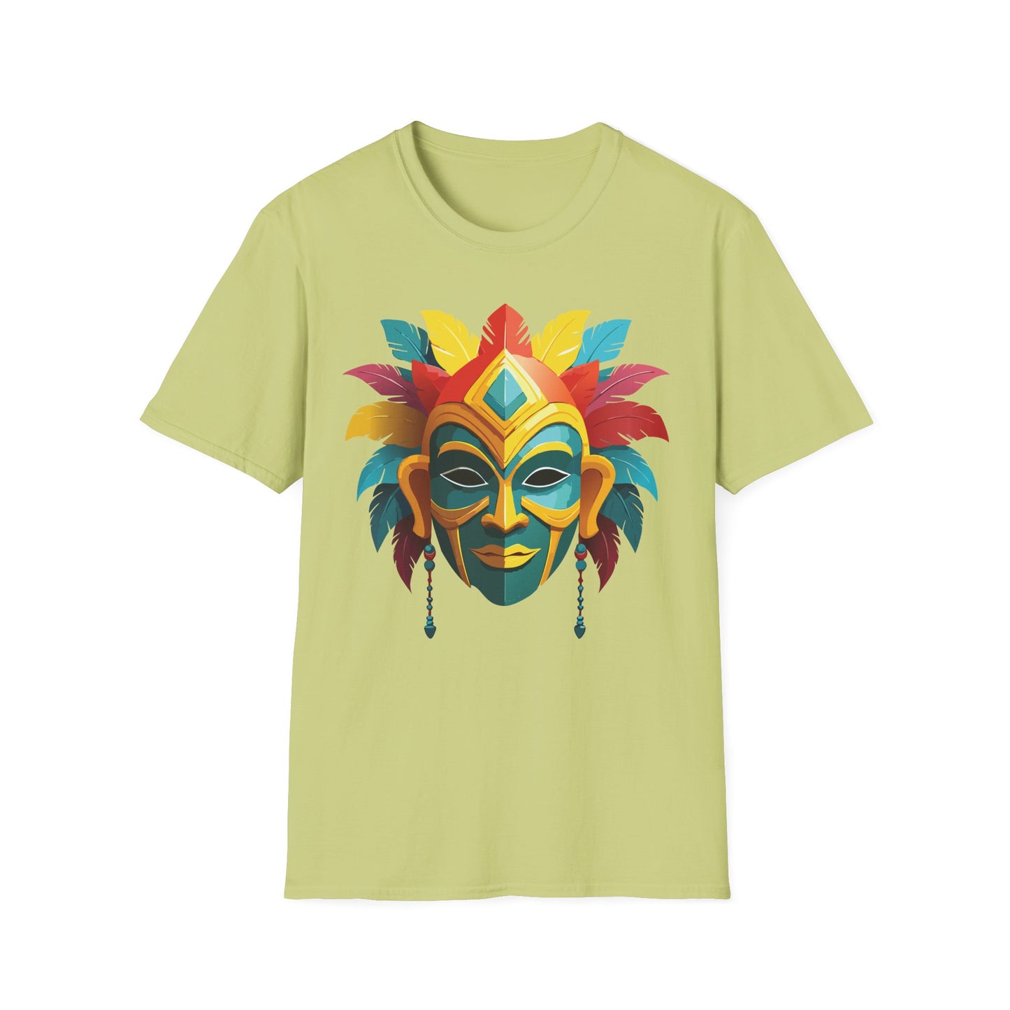 Mask Tee Shirt, Mask Shirt, Shirt with Mask, Masquerade Tees