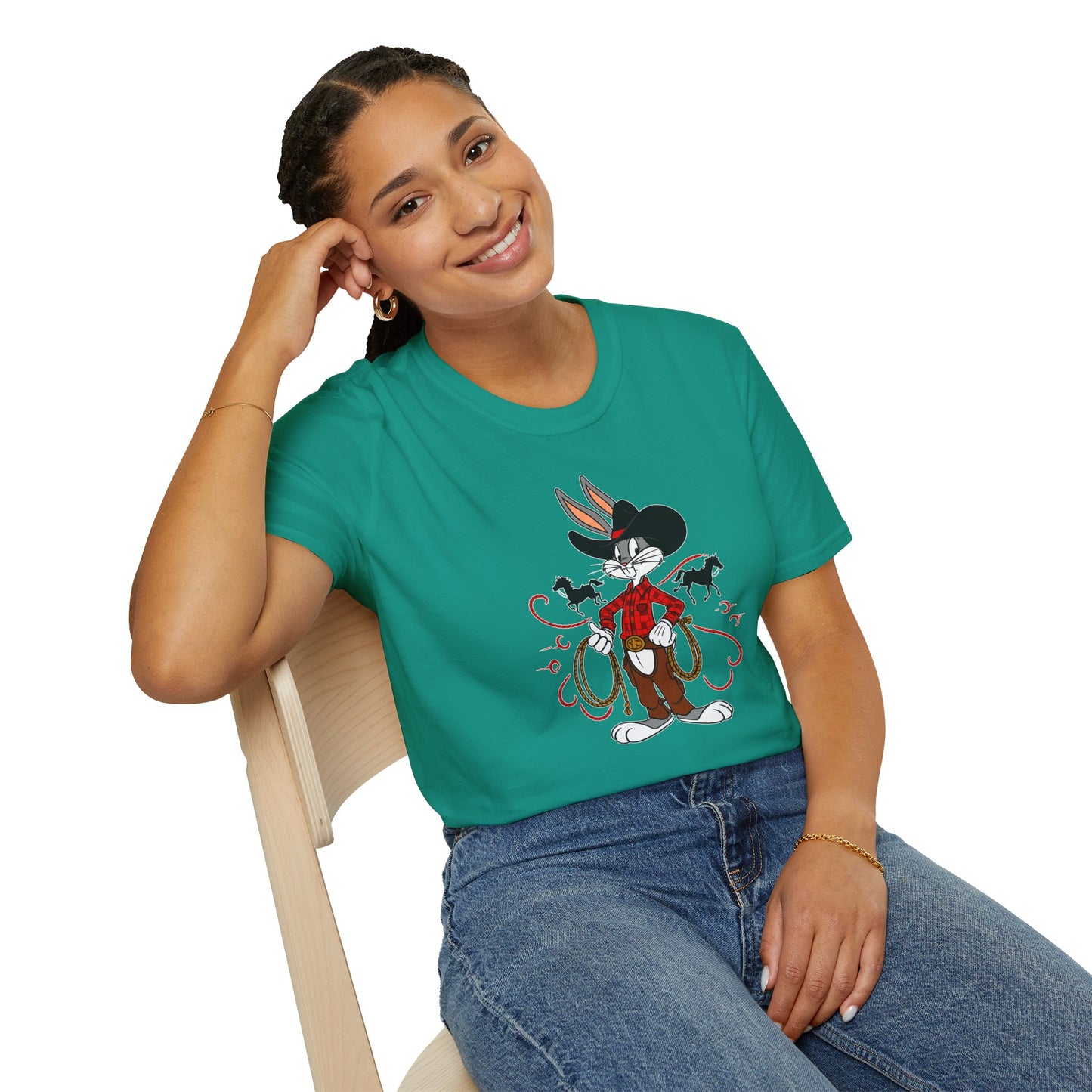 Bugs Bunny Shirt, Bugs Bunny T Shirt, Shirt with Bugs Bunny, T Shirt with Cartoon, Cartoon on T Shirt, Animation Shirt