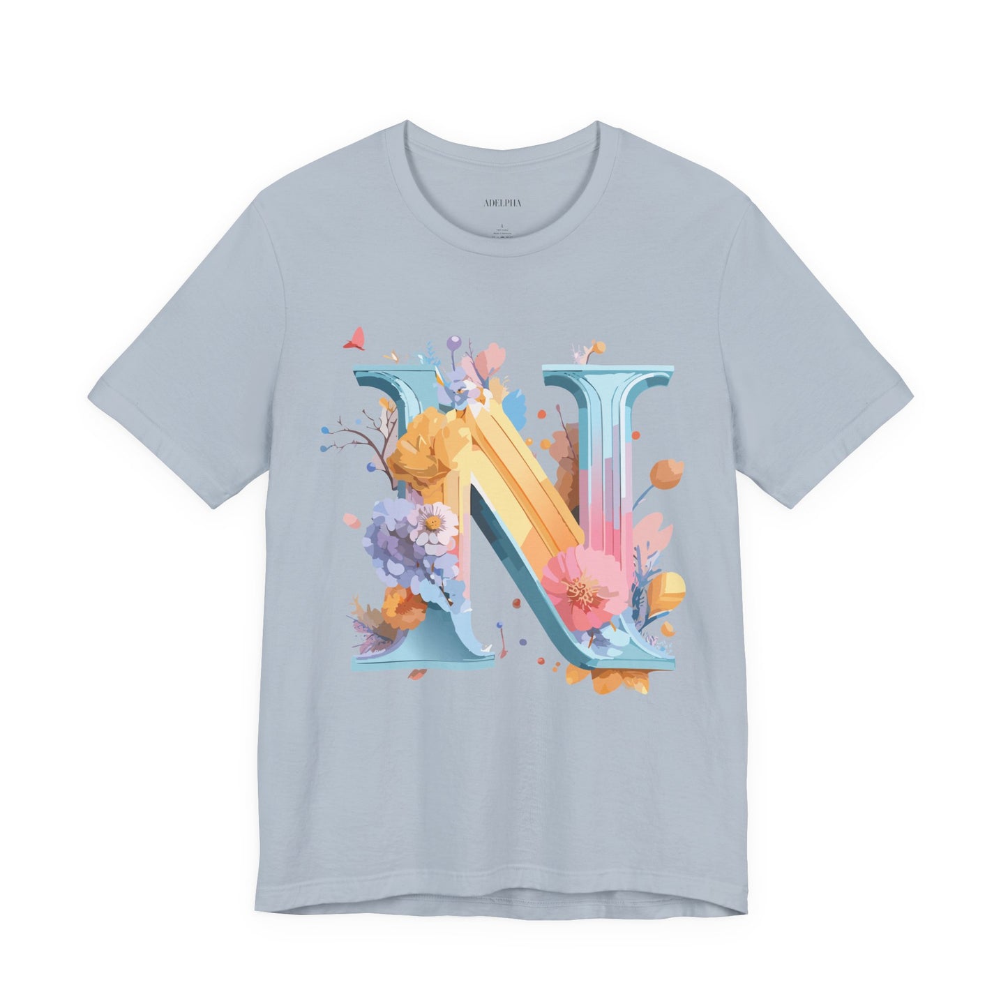 Letter Shirt, Letter N Shirt