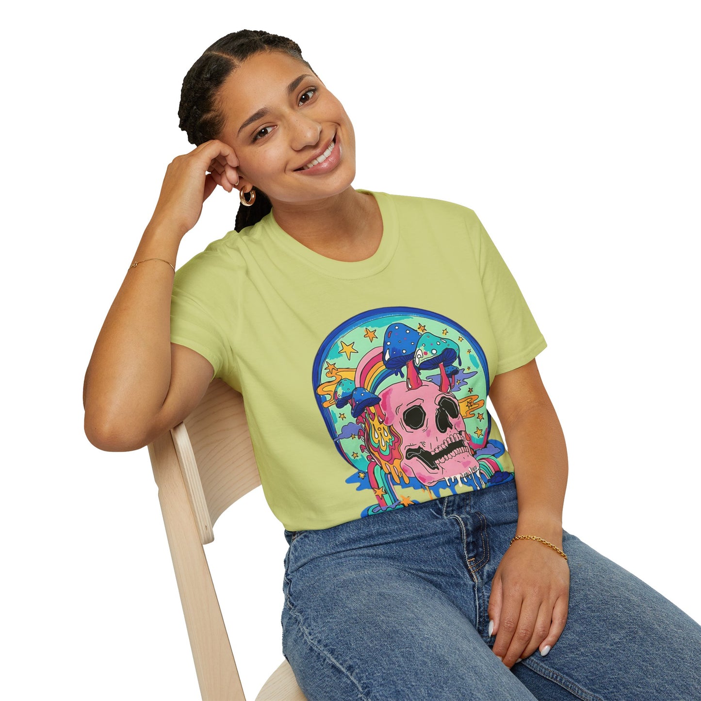 Skull Tee Shirt, Skeleton Shirt, Shirt with Skull, Shirt with Skeleton