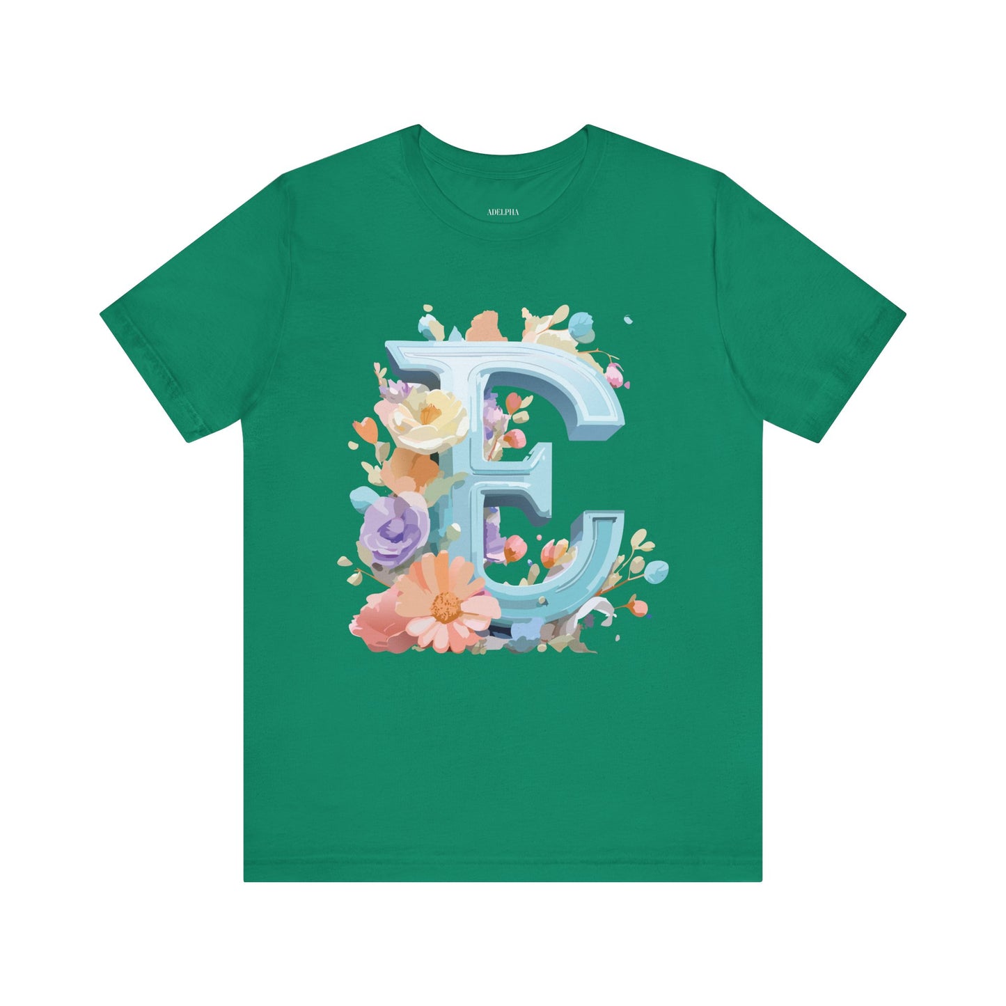 Letter Shirt, Letter E Shirt
