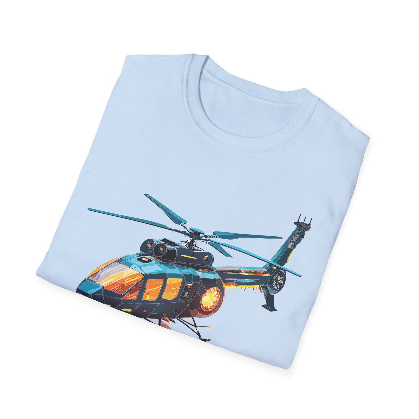 Chopper Shirt, Helicopter Shirt, Shirt with Helicopter, T Shirt with Chopper