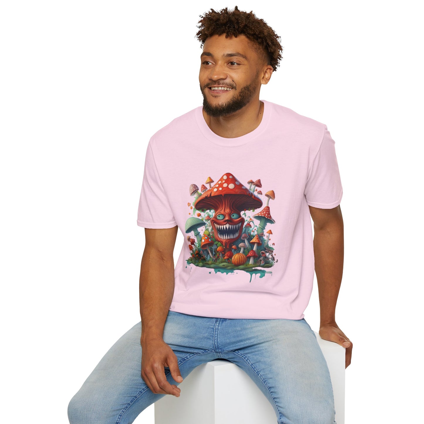 Mashroom Tee Shirt, Mashroom Shirt, Shirt with Funny Mashroom, Shirt with Fungus