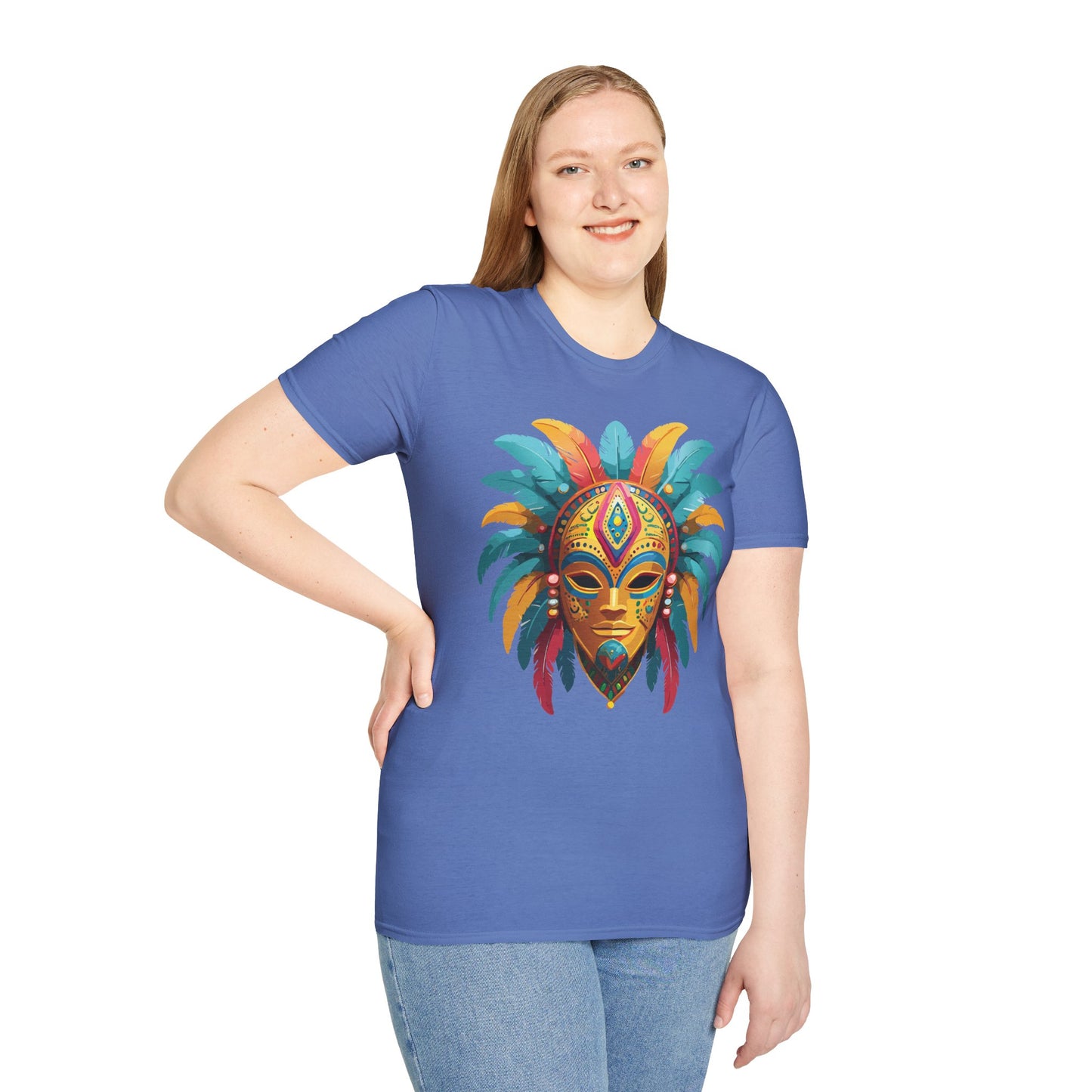 Mask Tee Shirt, Mask Shirt, Shirt with Mask, Masquerade Tees