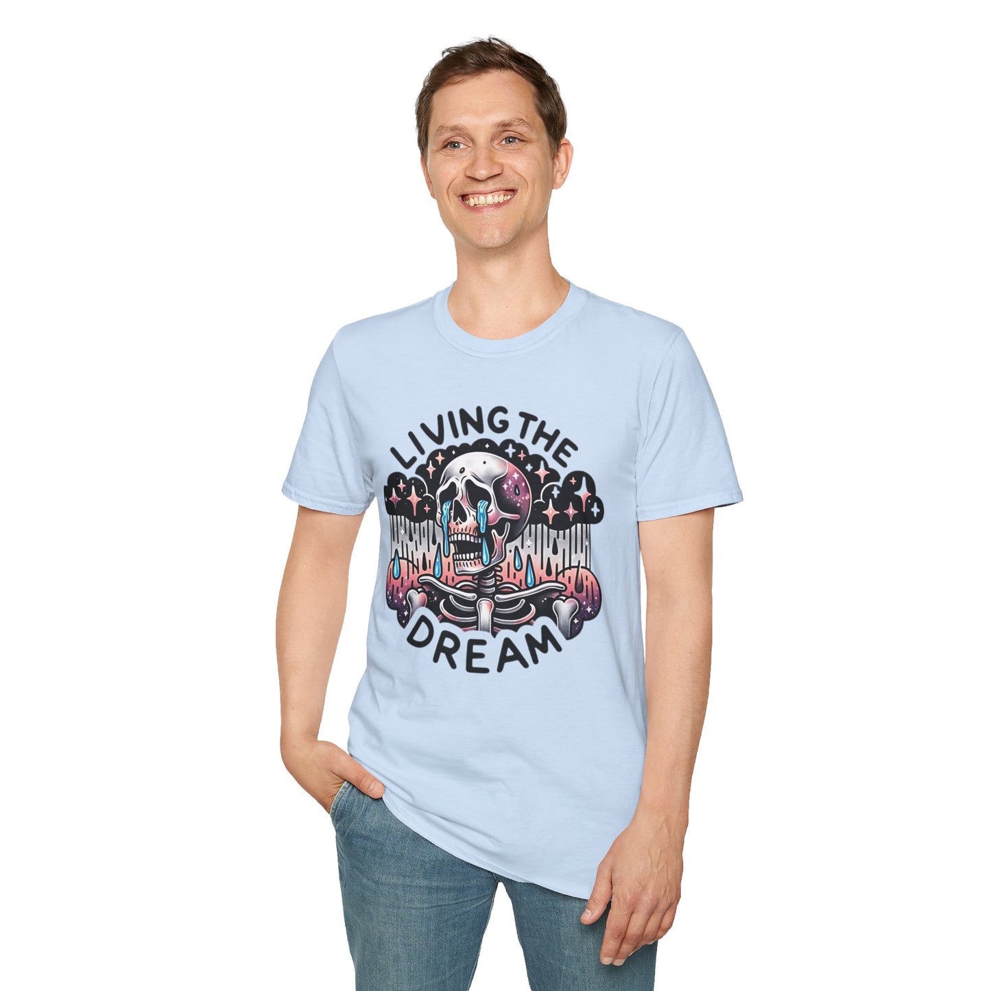 Skull Tee Shirt, Skeleton Shirt, Shirt with Skull, Shirt with Skeleton