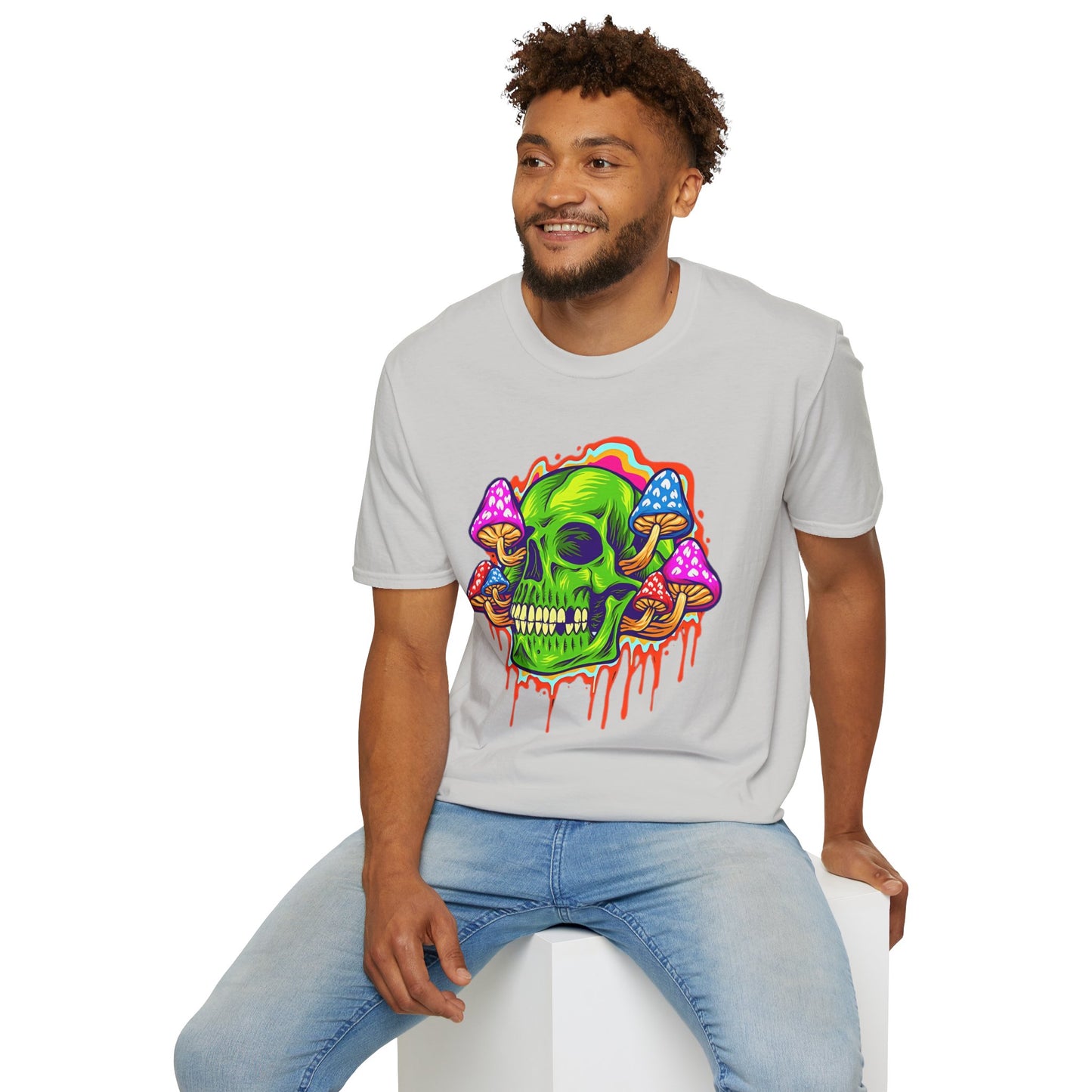Skull Tee Shirt, Skeleton Shirt, Shirt with Skull, Shirt with Skeleton