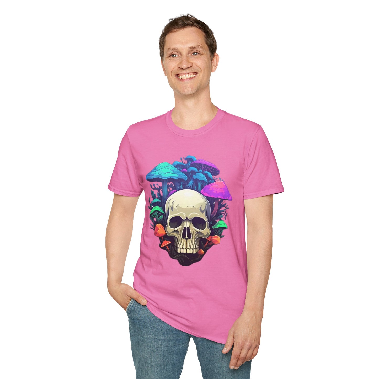 Skull Tee Shirt, Skeleton Shirt, Shirt with Skull, Shirt with Skeleton