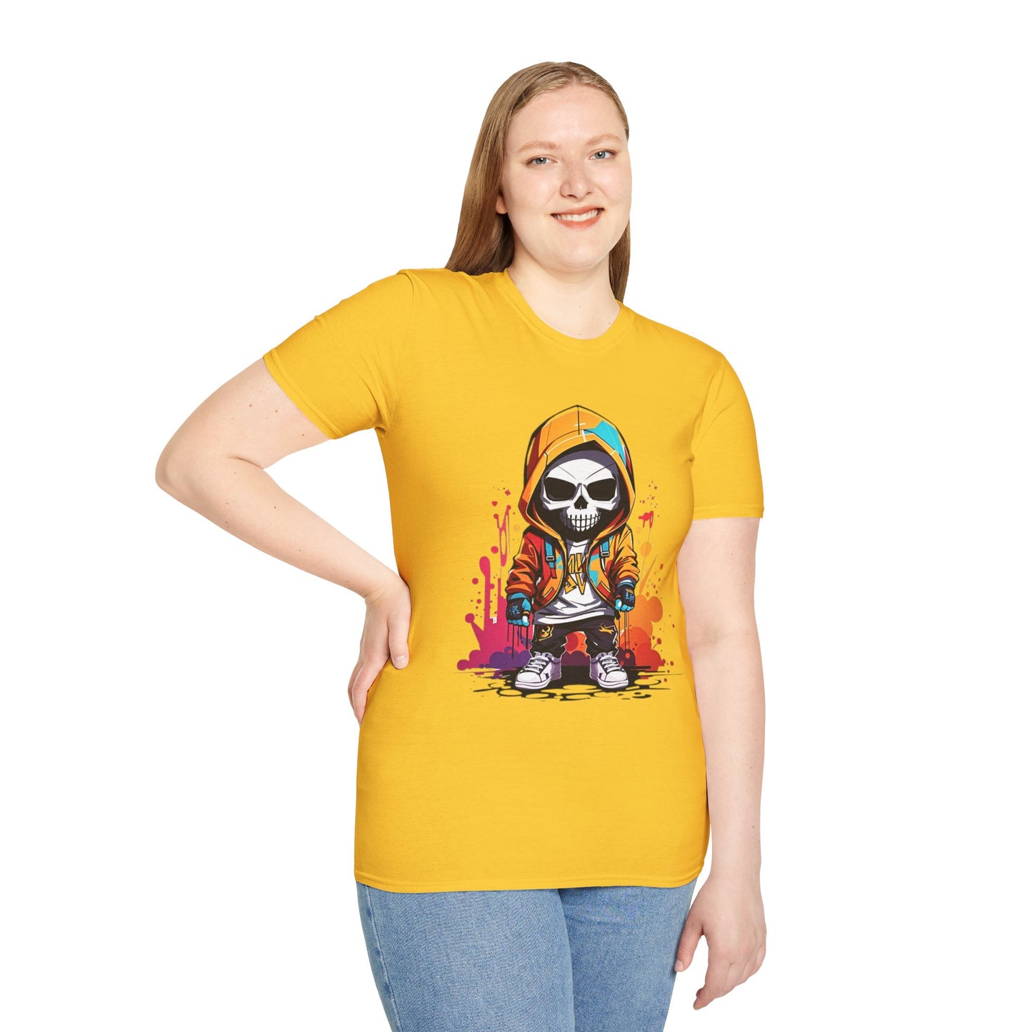 Skull Tee Shirt, Skeleton Shirt, Shirt with Skull, Shirt with Skeleton