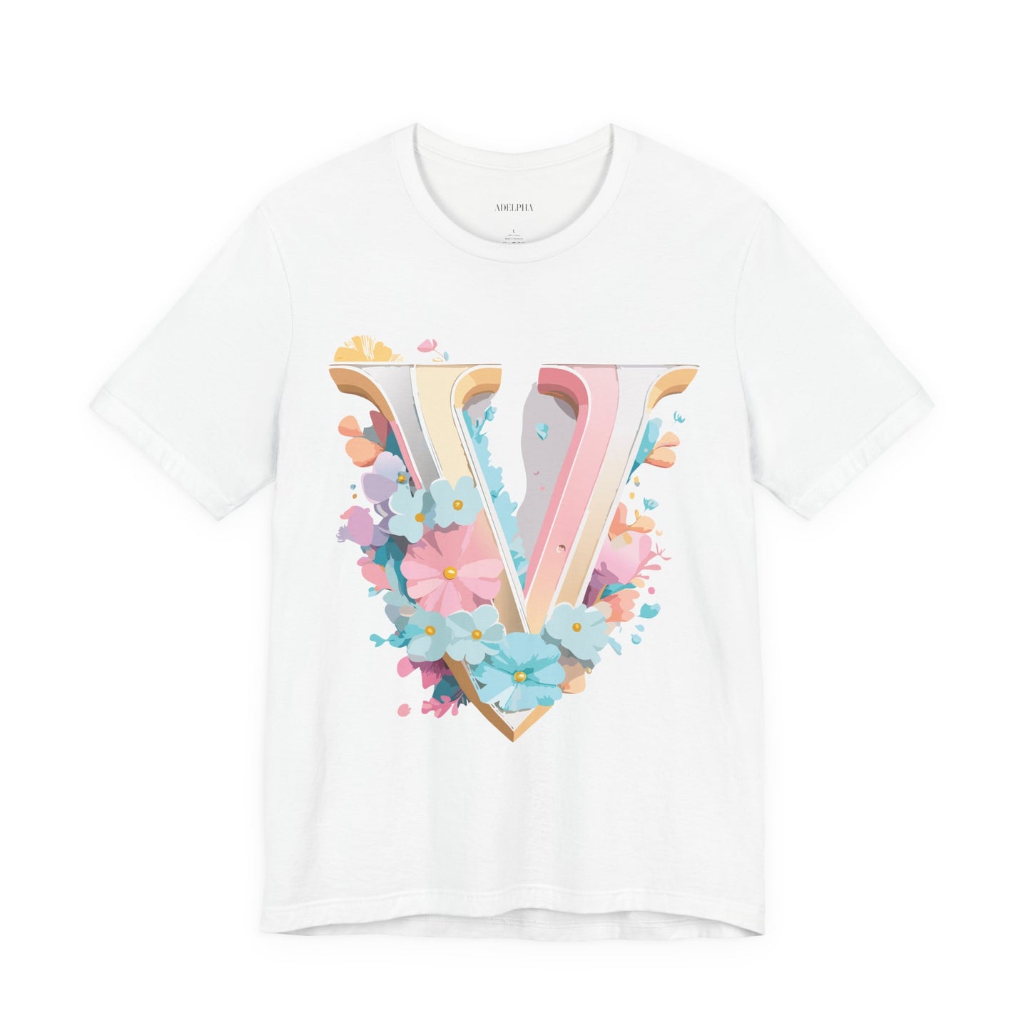 Letter Shirt, Letter V Shirt