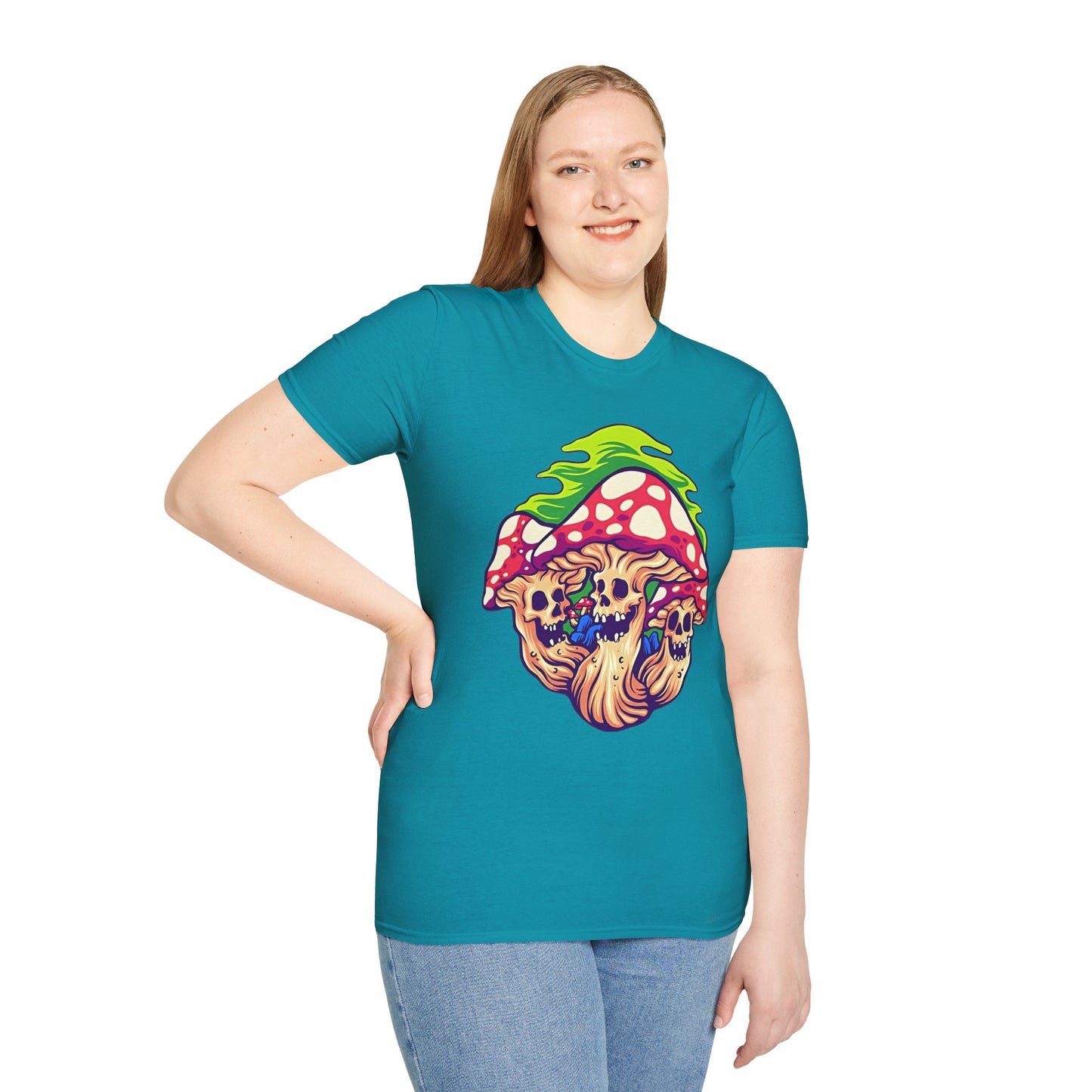 Mashroom Tee Shirt, Mashroom Shirt, Shirt with Funny Mashroom, Shirt with Fungus