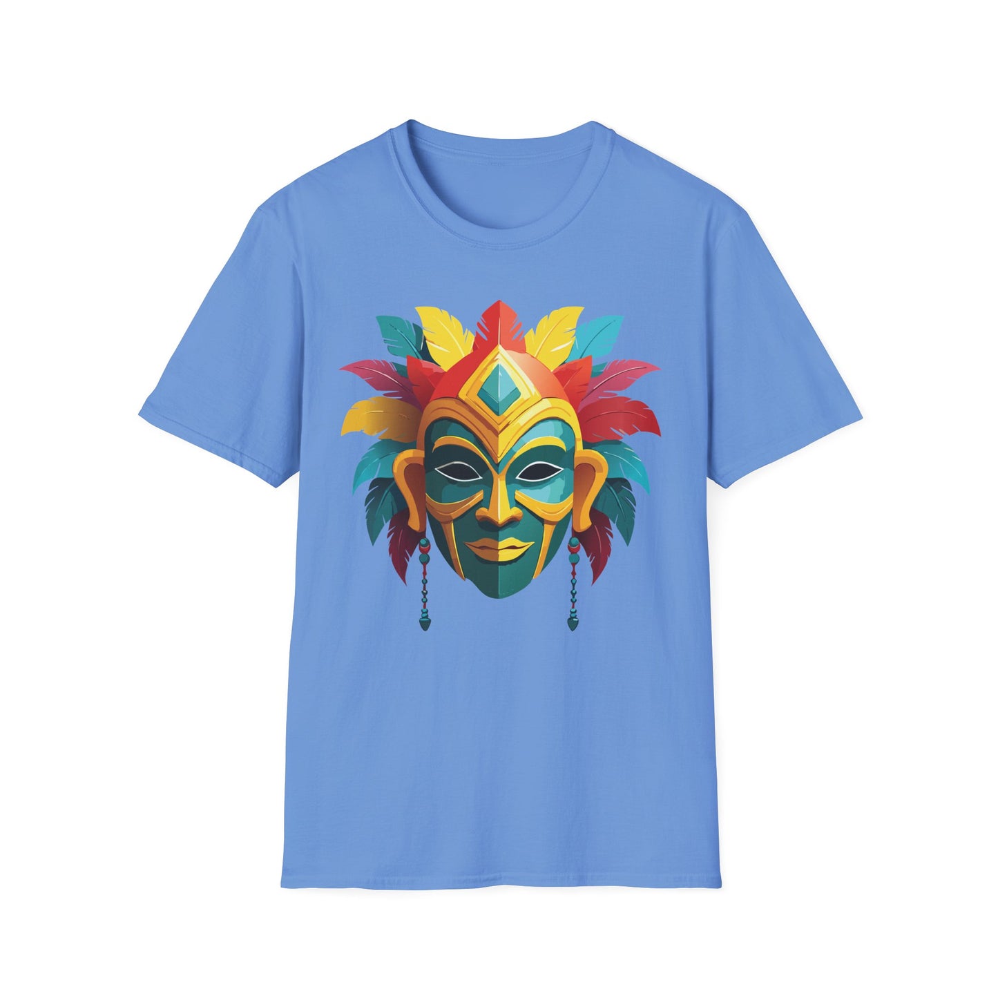 Mask Tee Shirt, Mask Shirt, Shirt with Mask, Masquerade Tees