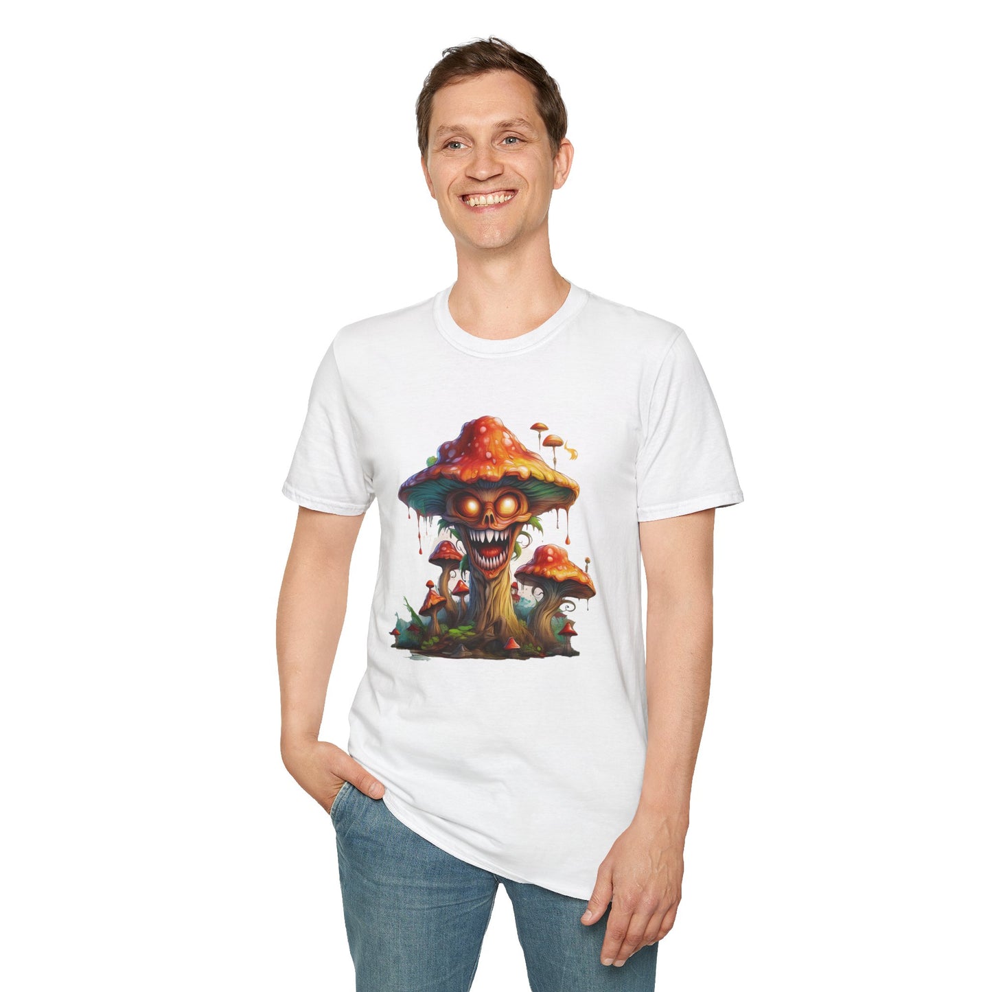 Mashroom Tee Shirt, Mashroom Shirt, Shirt with Funny Mashroom, Shirt with Fungus