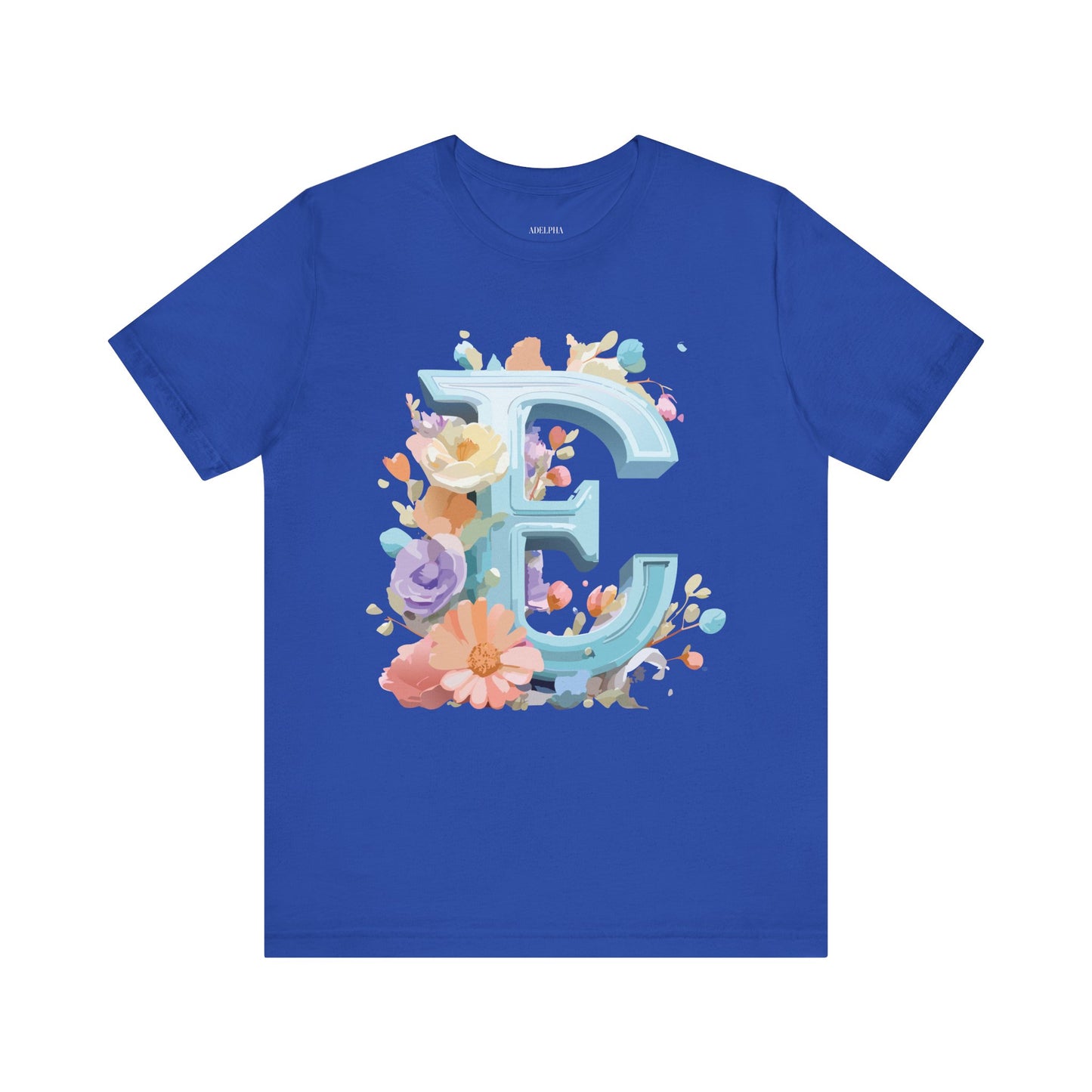Letter Shirt, Letter E Shirt