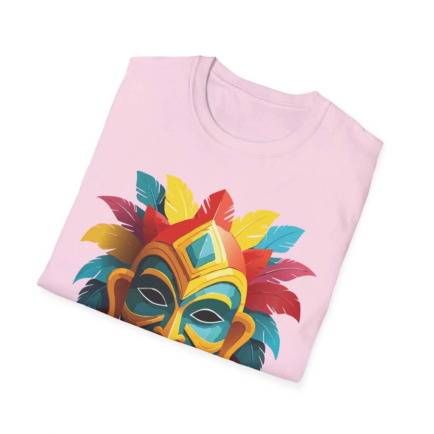 Mask Tee Shirt, Mask Shirt, Shirt with Mask, Masquerade Tees