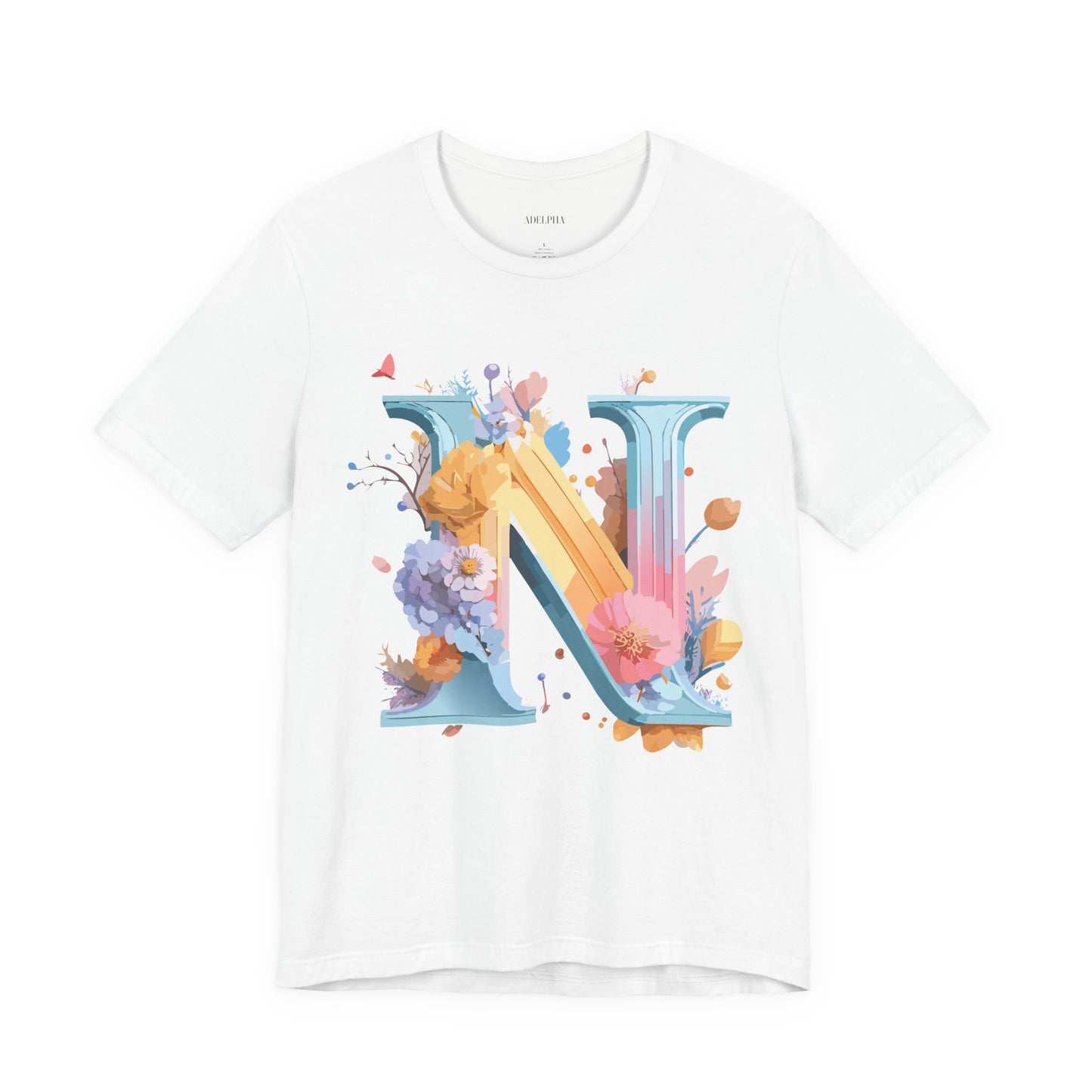 Letter Shirt, Letter N Shirt