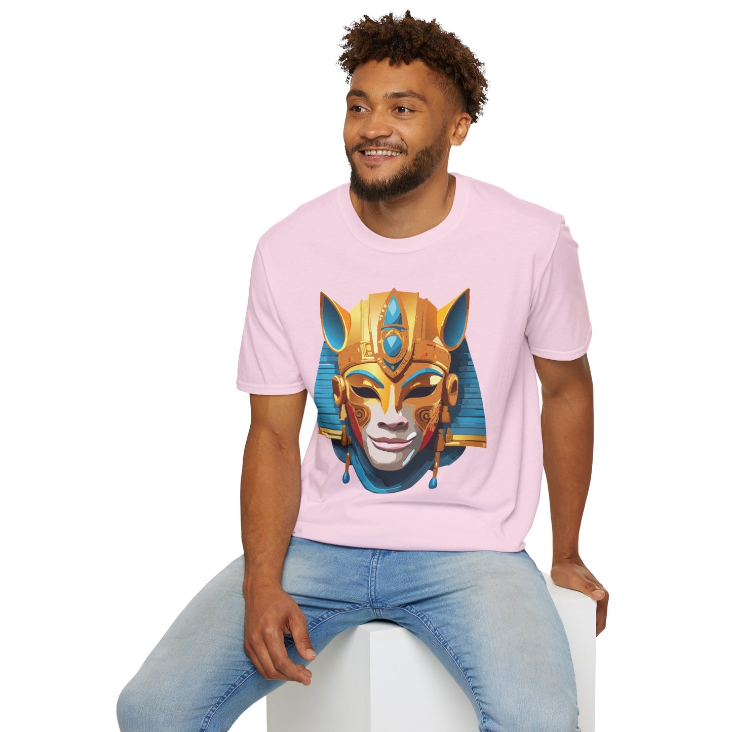 Mask Tee Shirt, Mask Shirt, Shirt with Mask, Masquerade Tees