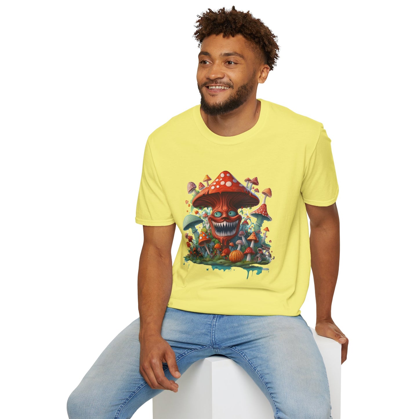 Mashroom Tee Shirt, Mashroom Shirt, Shirt with Funny Mashroom, Shirt with Fungus