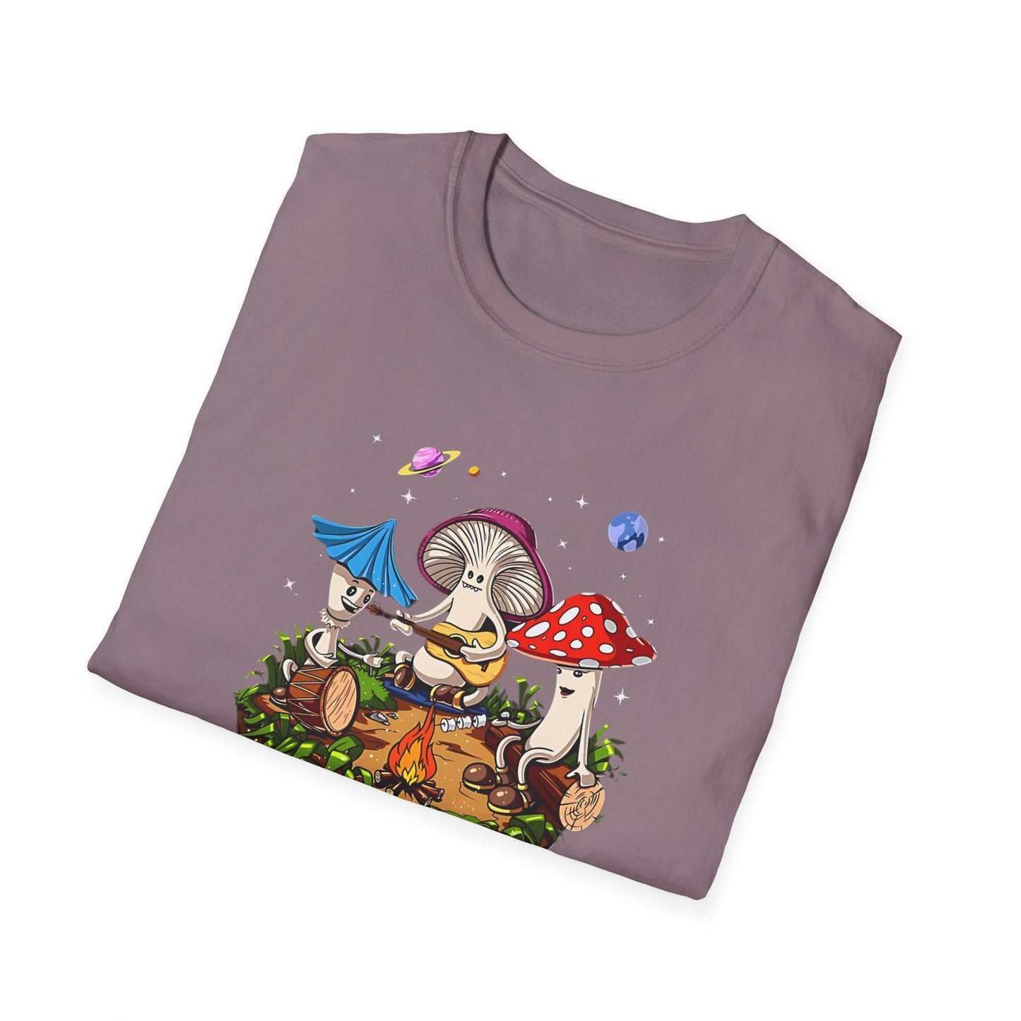 Mashroom Tee Shirt, Mashroom Shirt, Shirt with Funny Mashroom, Shirt with Fungus