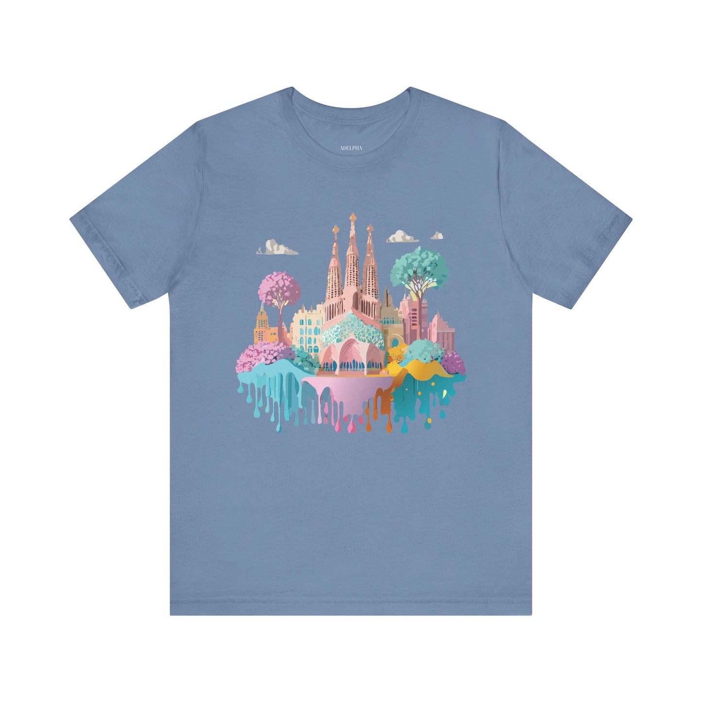 Tourist Shirt, Shirt with Barcelona