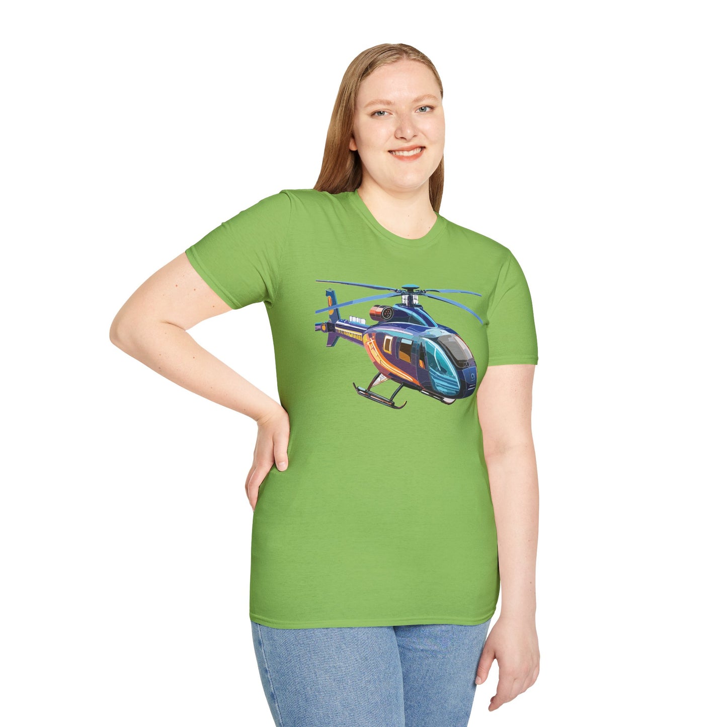 Chopper Shirt, Helicopter Shirt, Shirt with Helicopter, T Shirt with Chopper