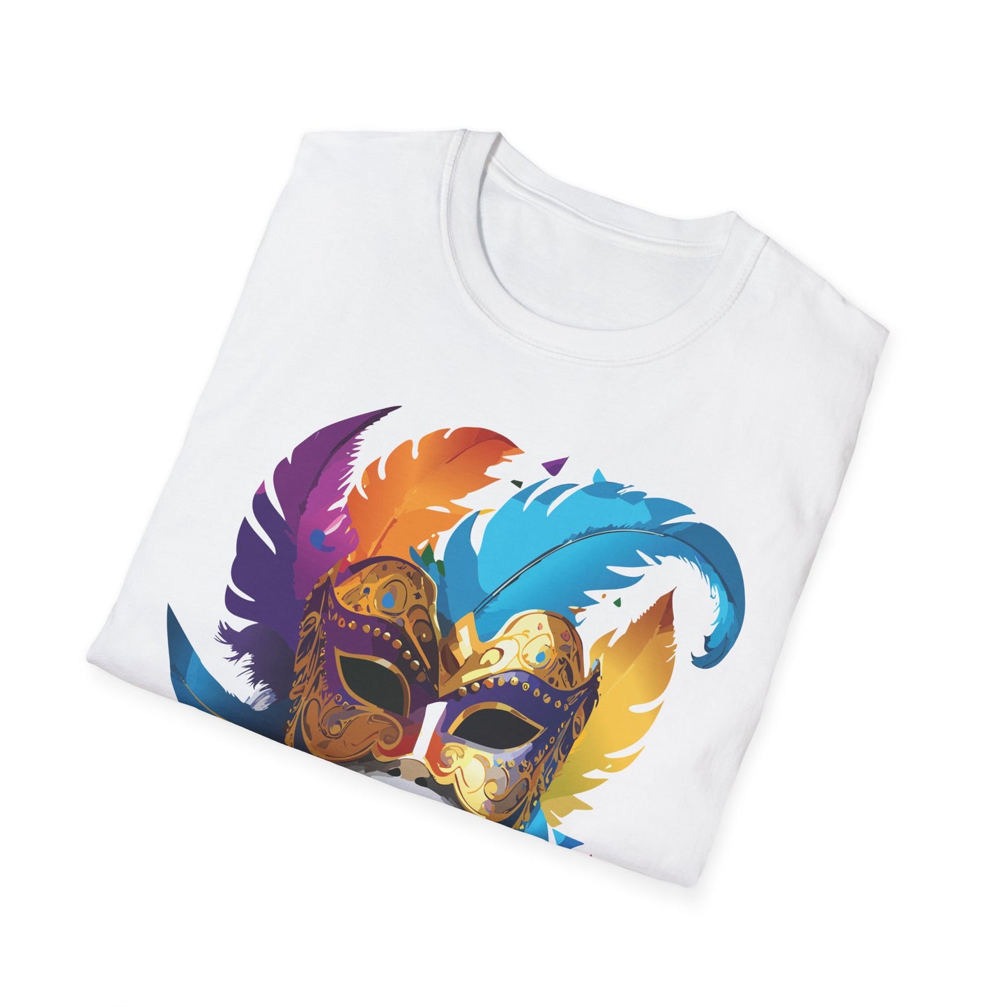 Mask Tee Shirt, Mask Shirt, Shirt with Mask, Masquerade Tees