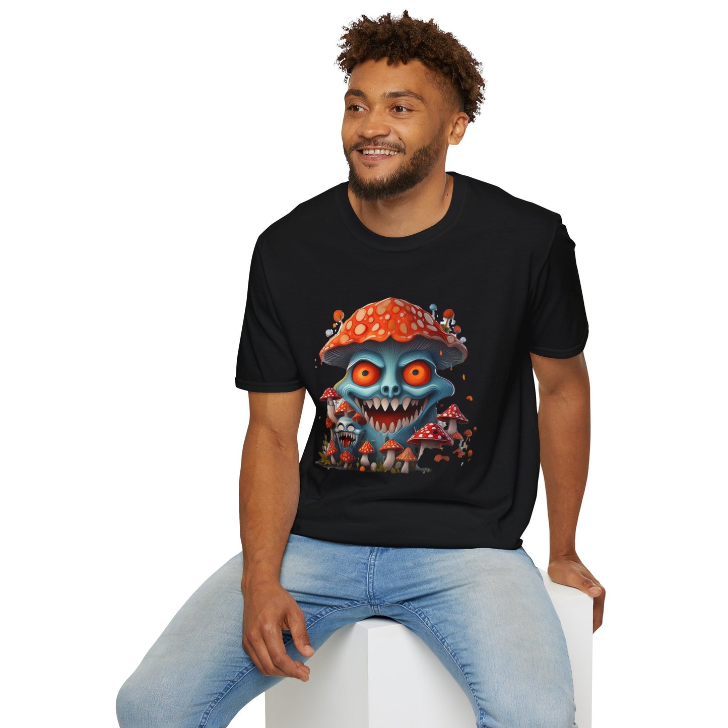Mashroom Tee Shirt, Mashroom Shirt, Shirt with Funny Mashroom, Shirt with Fungus