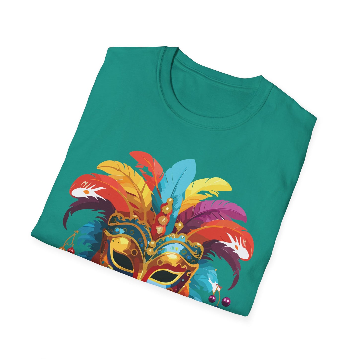 Mask Tee Shirt, Mask Shirt, Shirt with Mask, Masquerade Tees